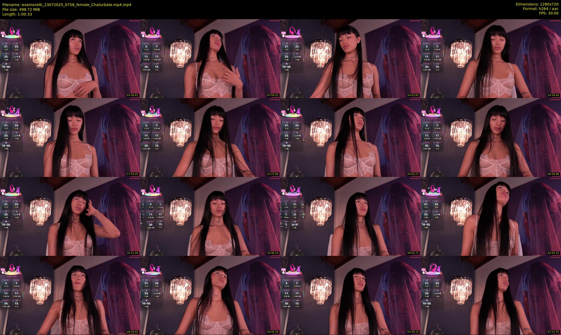 evamoretti — 61 minute Chaturbate female cam show recording, 720p, Jul 23, 2025
