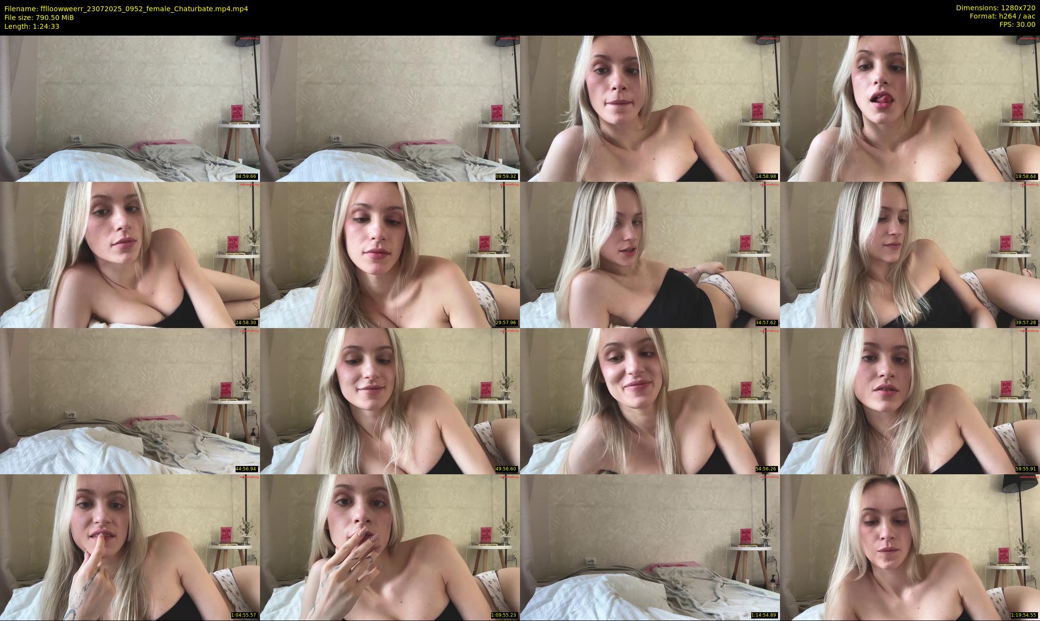 fflloowweerr — 85 minute Chaturbate couple cam show recording, 720p, Jul 23, 2025
