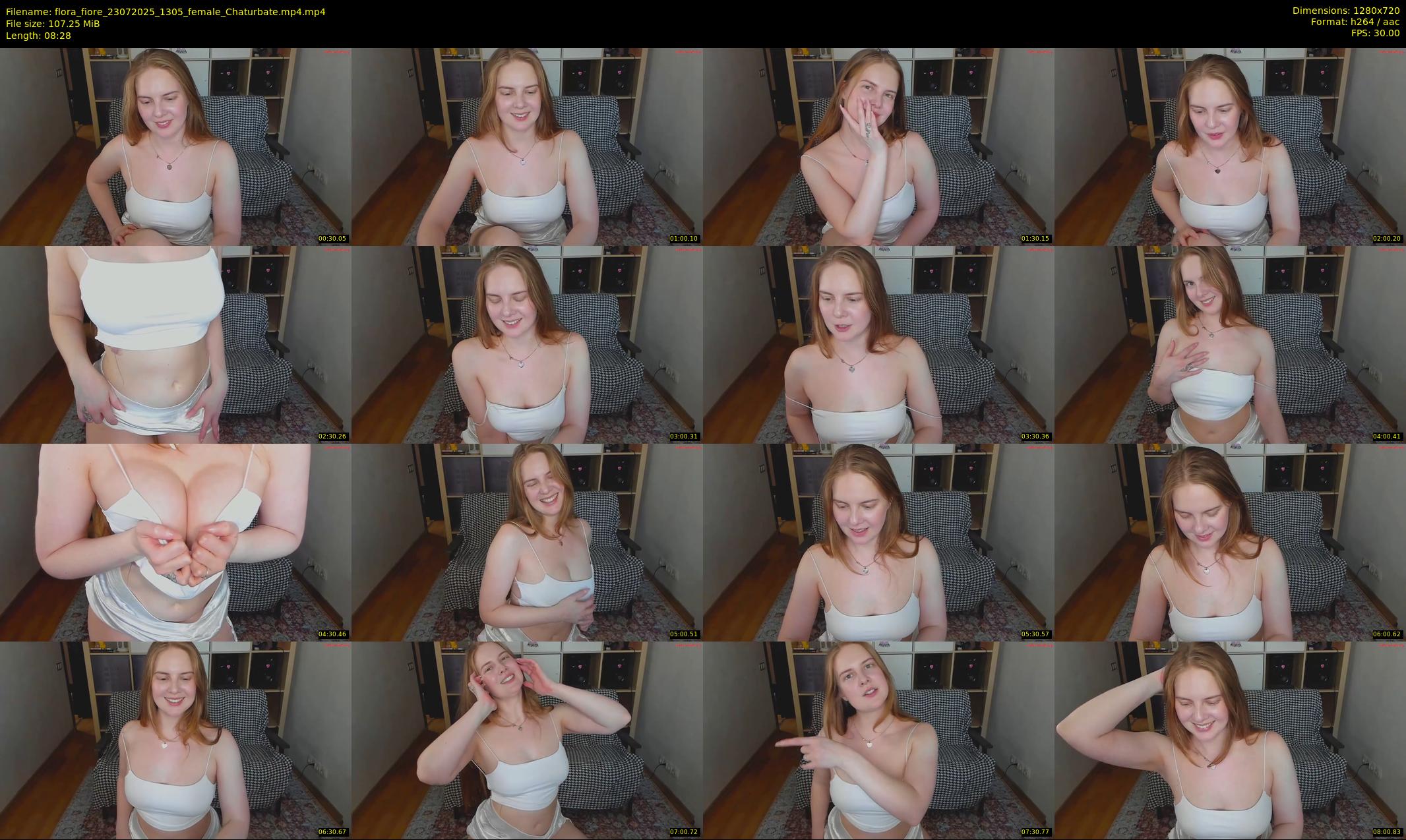 flora_fiore — 9 minute Chaturbate female cam show recording, 720p, Jul 23, 2025