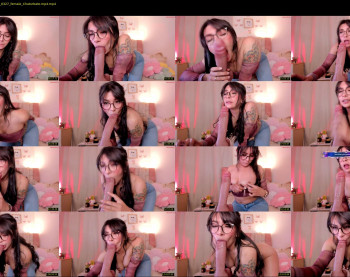 franciscabrun — 90 minute Chaturbate female cam show recording, 720p, Jul 24, 2025