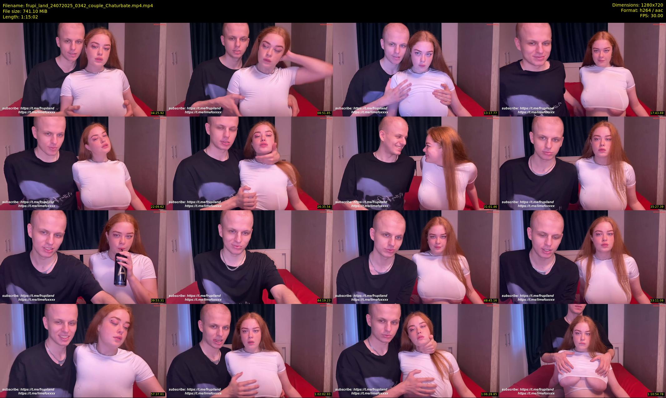 frupi_land — 76 minute Chaturbate couple cam show recording, 720p, Jul 24, 2025