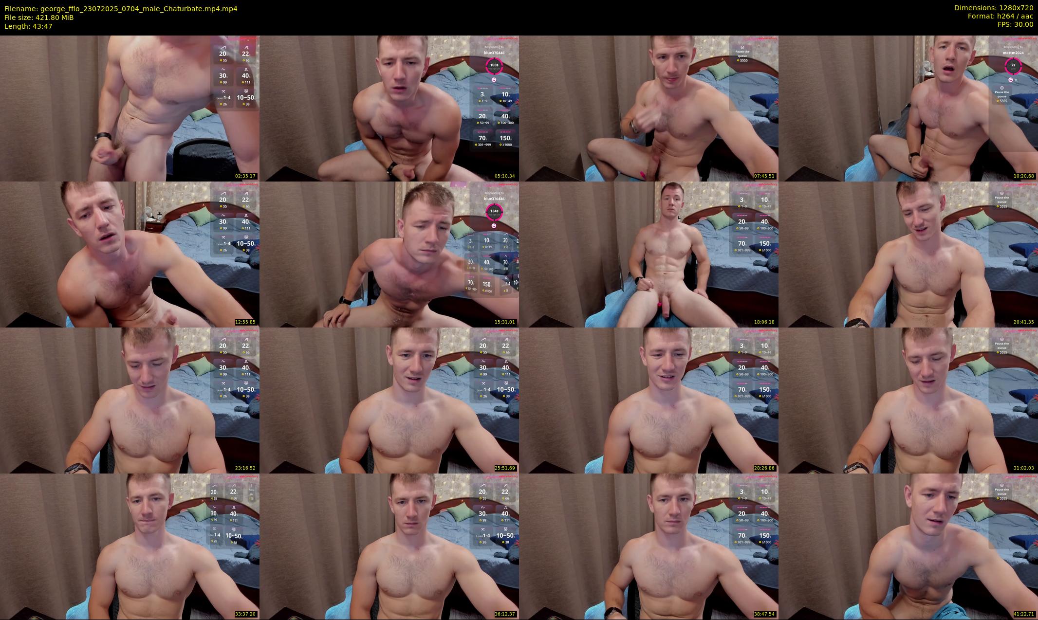 george_fflo — 44 minute Chaturbate male cam show recording, 720p, Jul 23, 2025