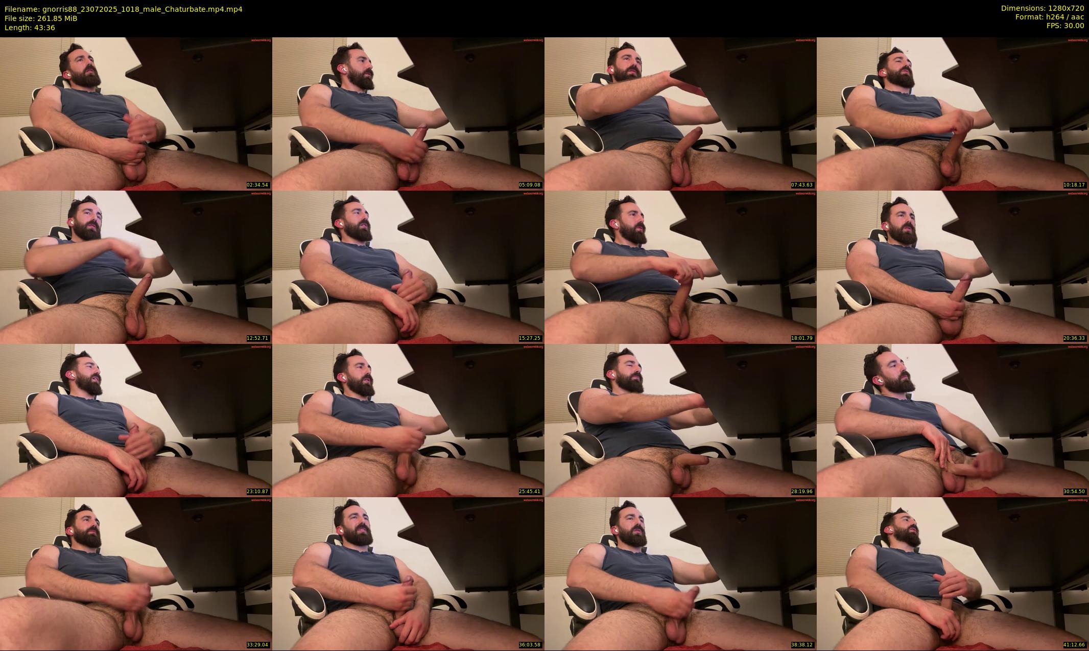 gnorris88 — 44 minute Chaturbate male cam show recording, 720p, Jul 23, 2025