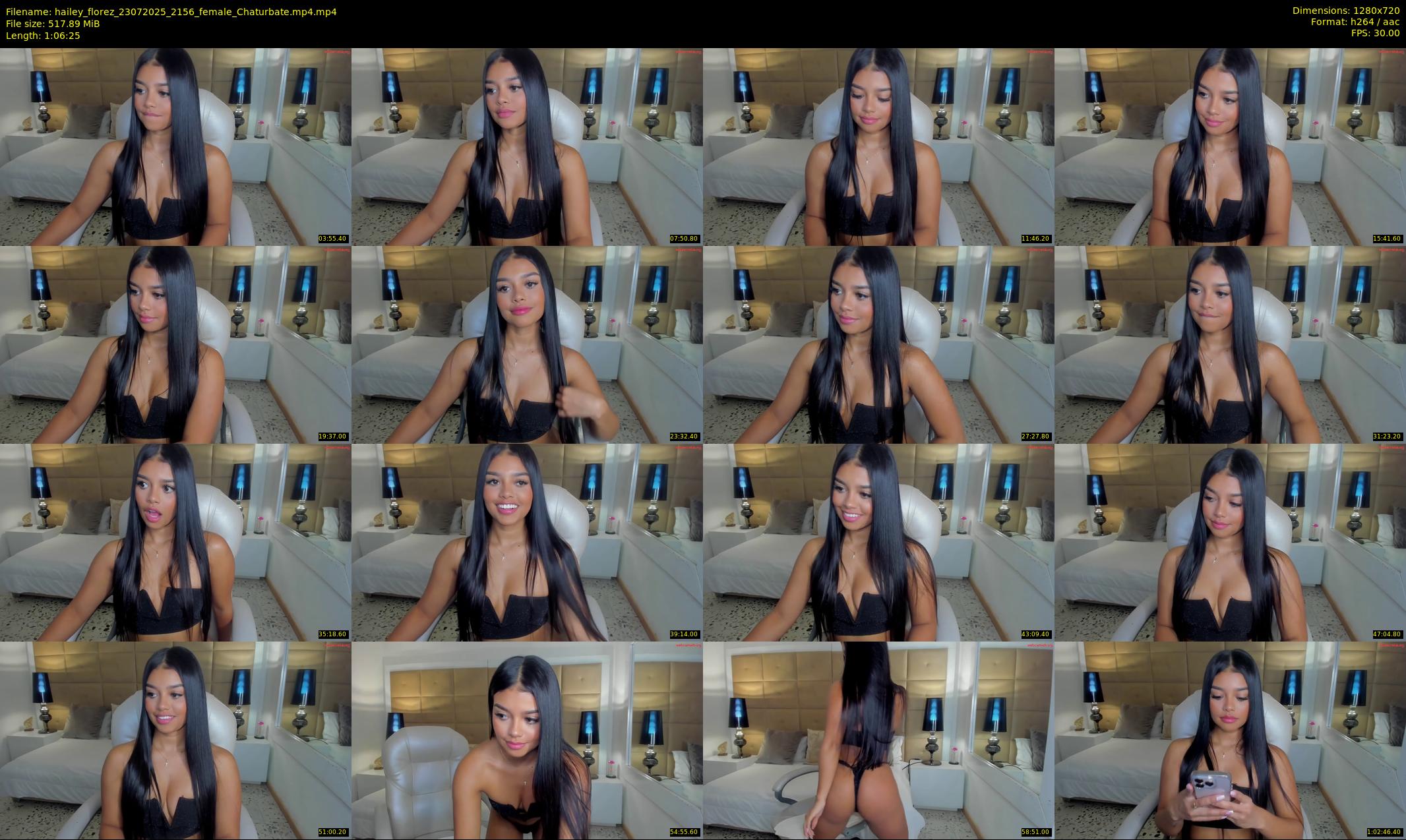 hailey_florez — 67 minute Chaturbate female cam show recording, 720p, Jul 23, 2025