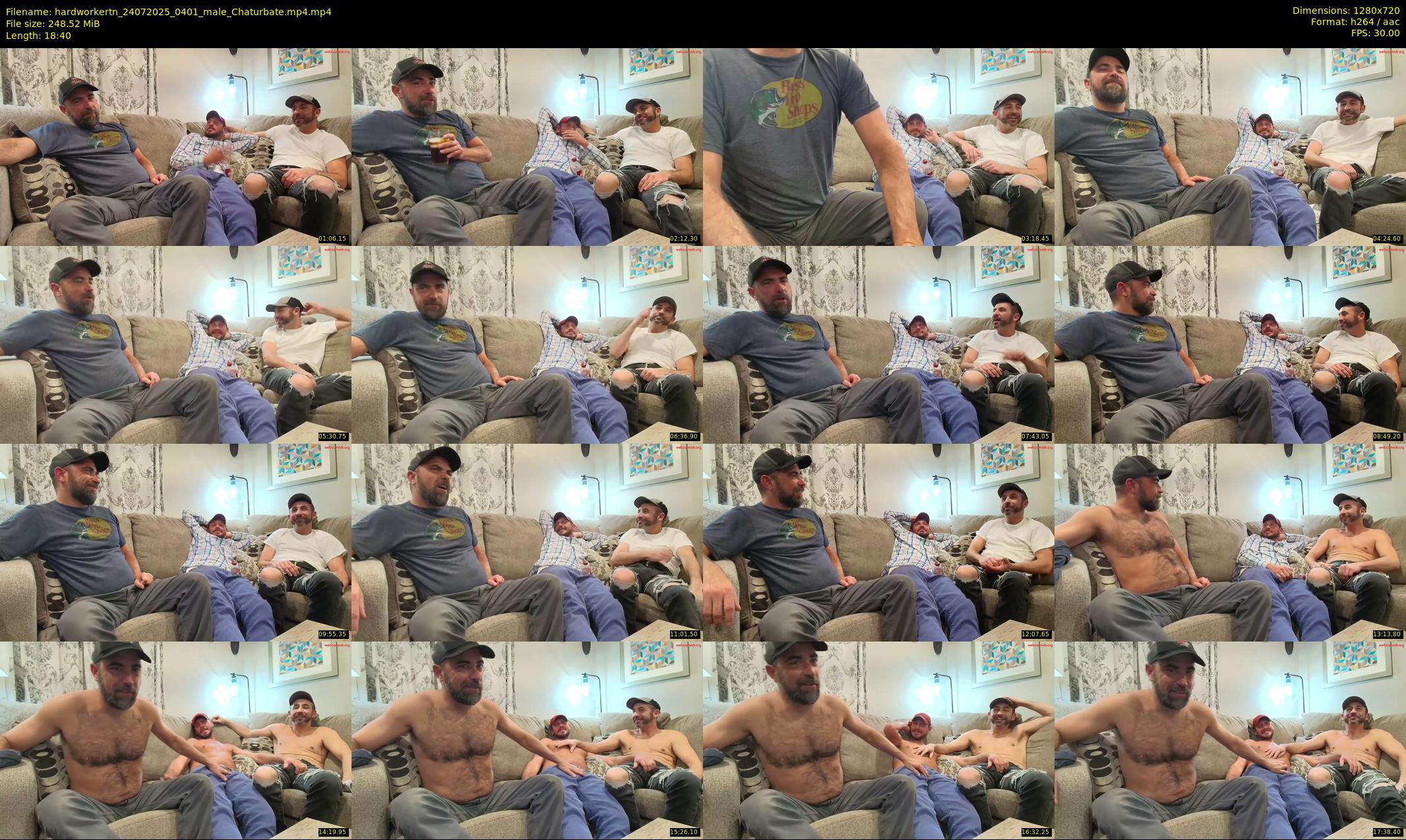 hardworkertn — 19 minute Chaturbate male cam show recording, 720p, Jul 24, 2025