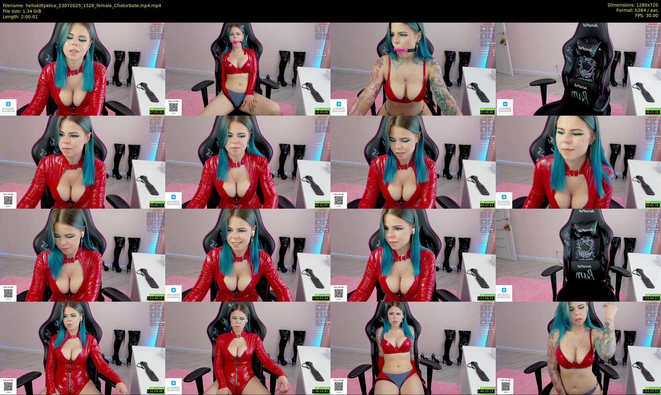 hellokittyalice — 121 minute Chaturbate female cam show recording, 720p, Jul 23, 2025