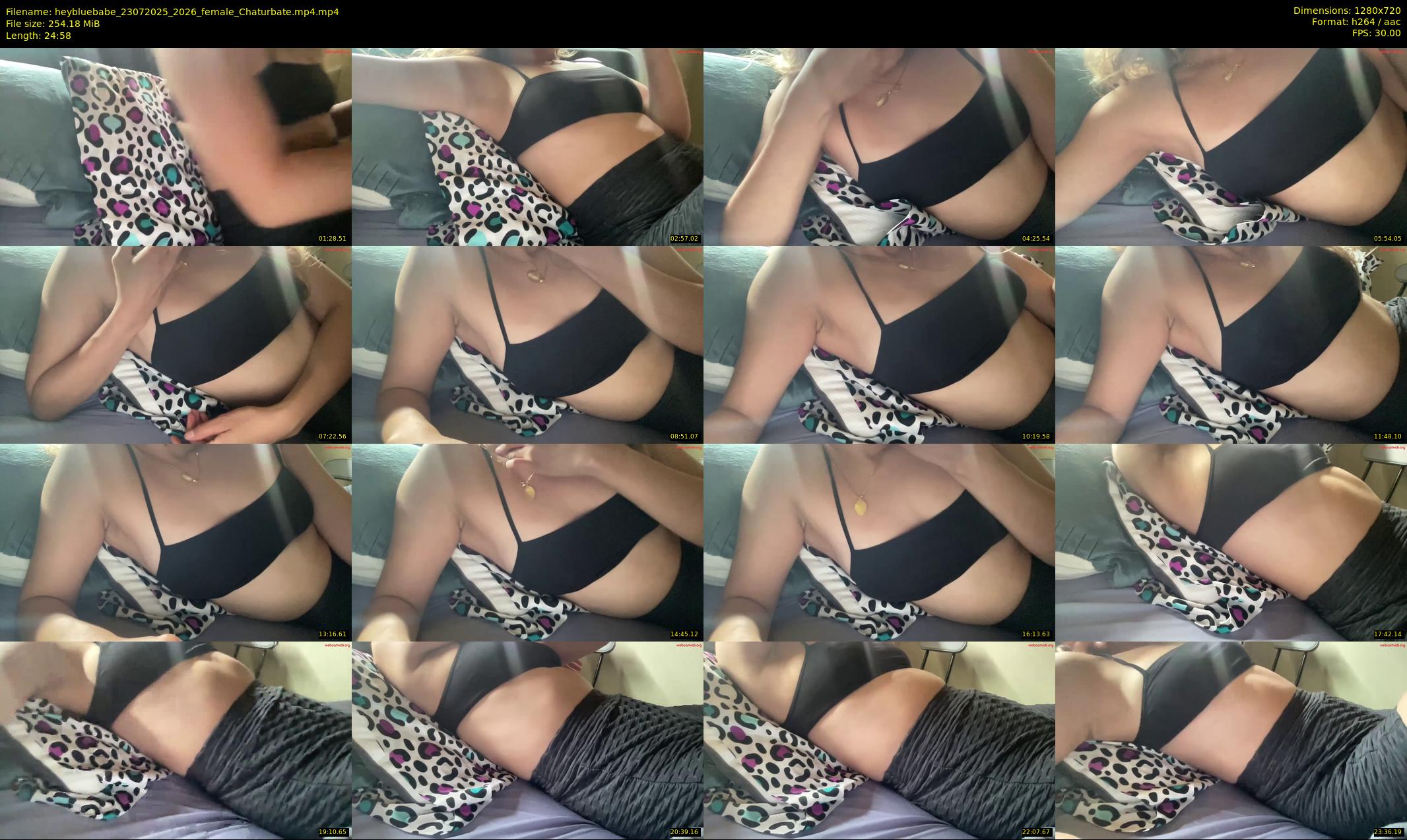 heybluebabe — 25 minute Chaturbate female cam show recording, 720p, Jul 23, 2025