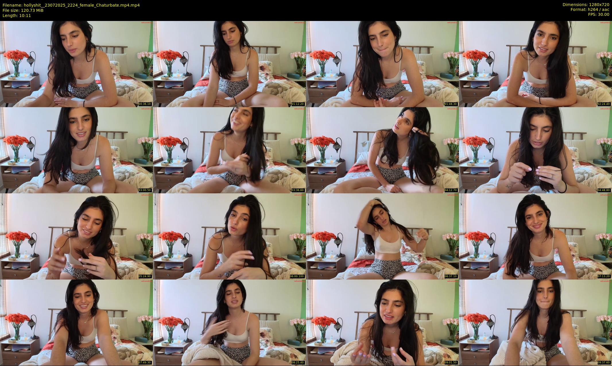 hollyshit_ — 11 minute Chaturbate female cam show recording, 720p, Jul 23, 2025