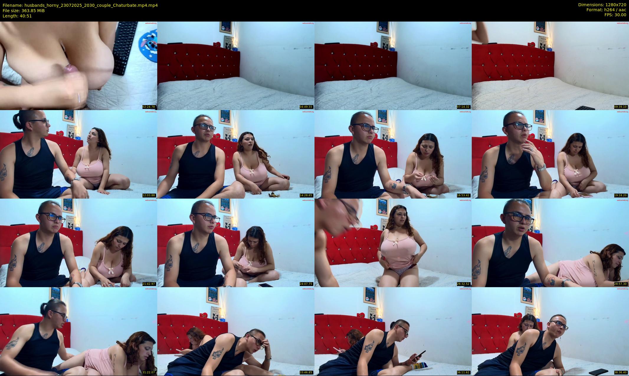 husbands_horny — 41 minute Chaturbate couple cam show recording, 720p, Jul 23, 2025