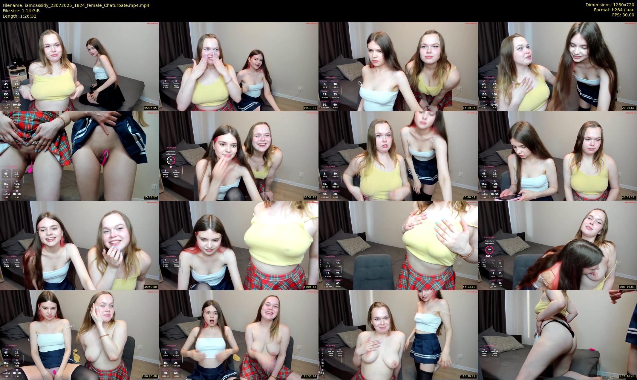 iamcassidy — 87 minute Chaturbate female cam show recording, 720p, Jul 23, 2025