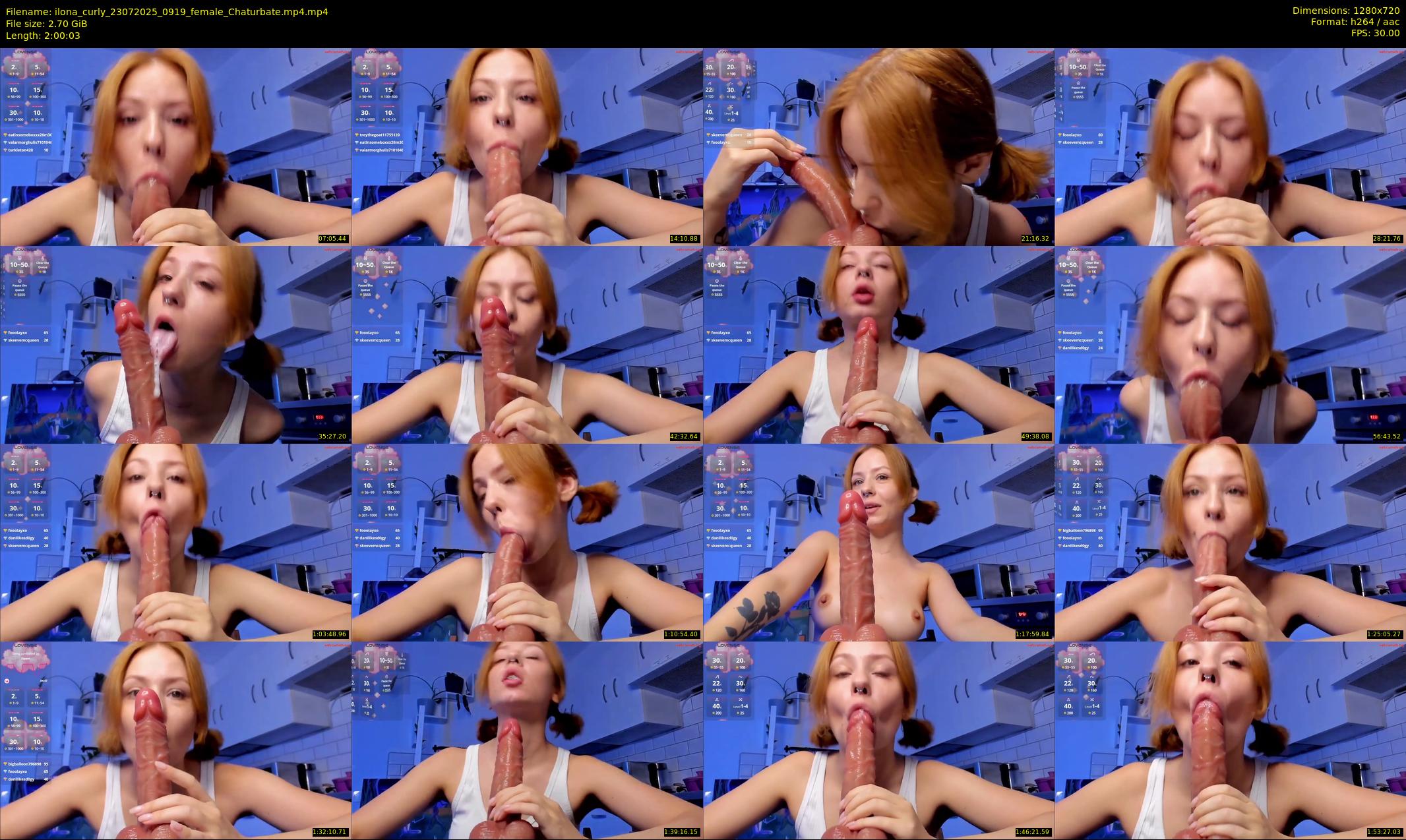 ilona_curly — 121 minute Chaturbate female cam show recording, 720p, Jul 23, 2025