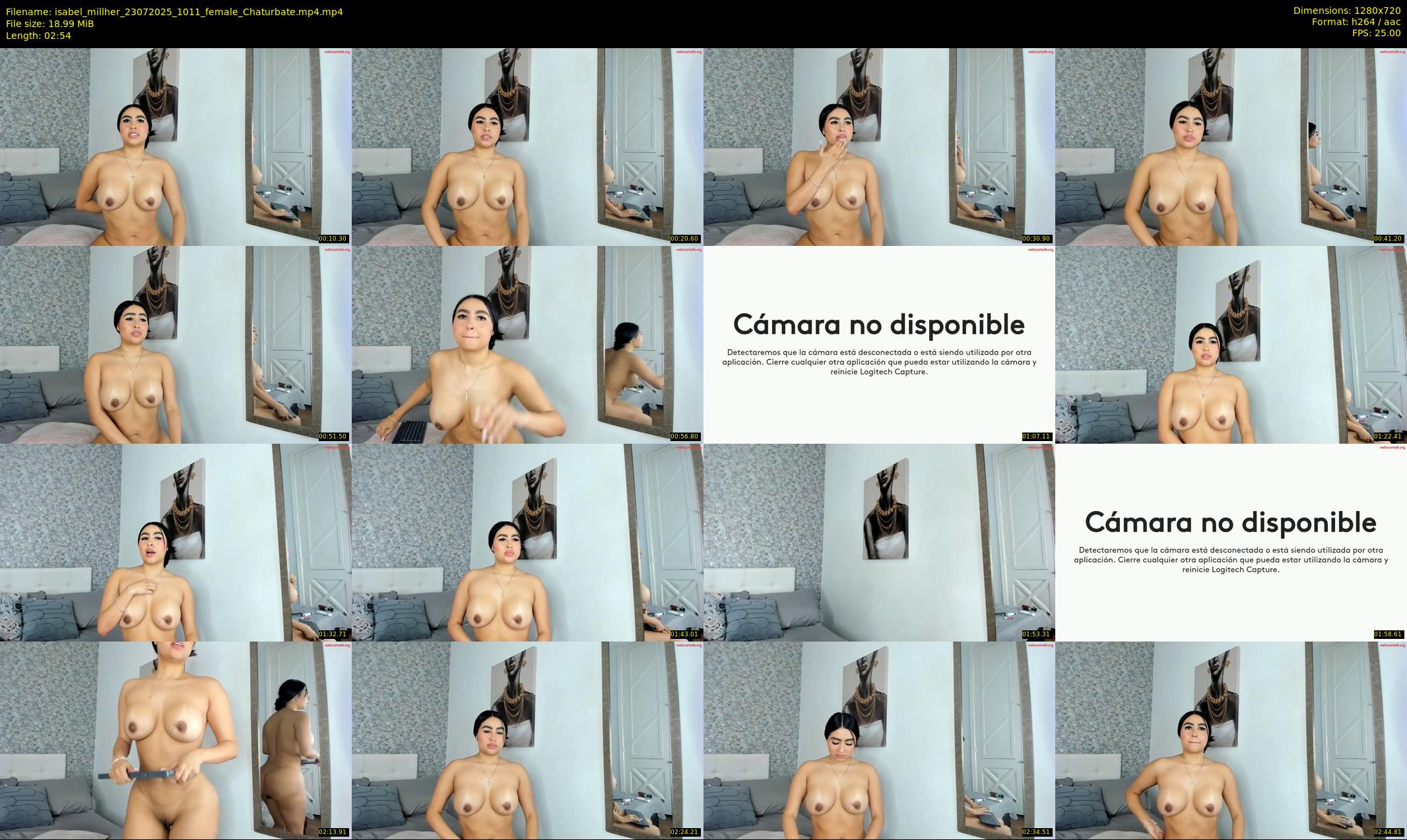 isabel_millher — 3 minute Chaturbate female cam show recording, 720p, Jul 23, 2025