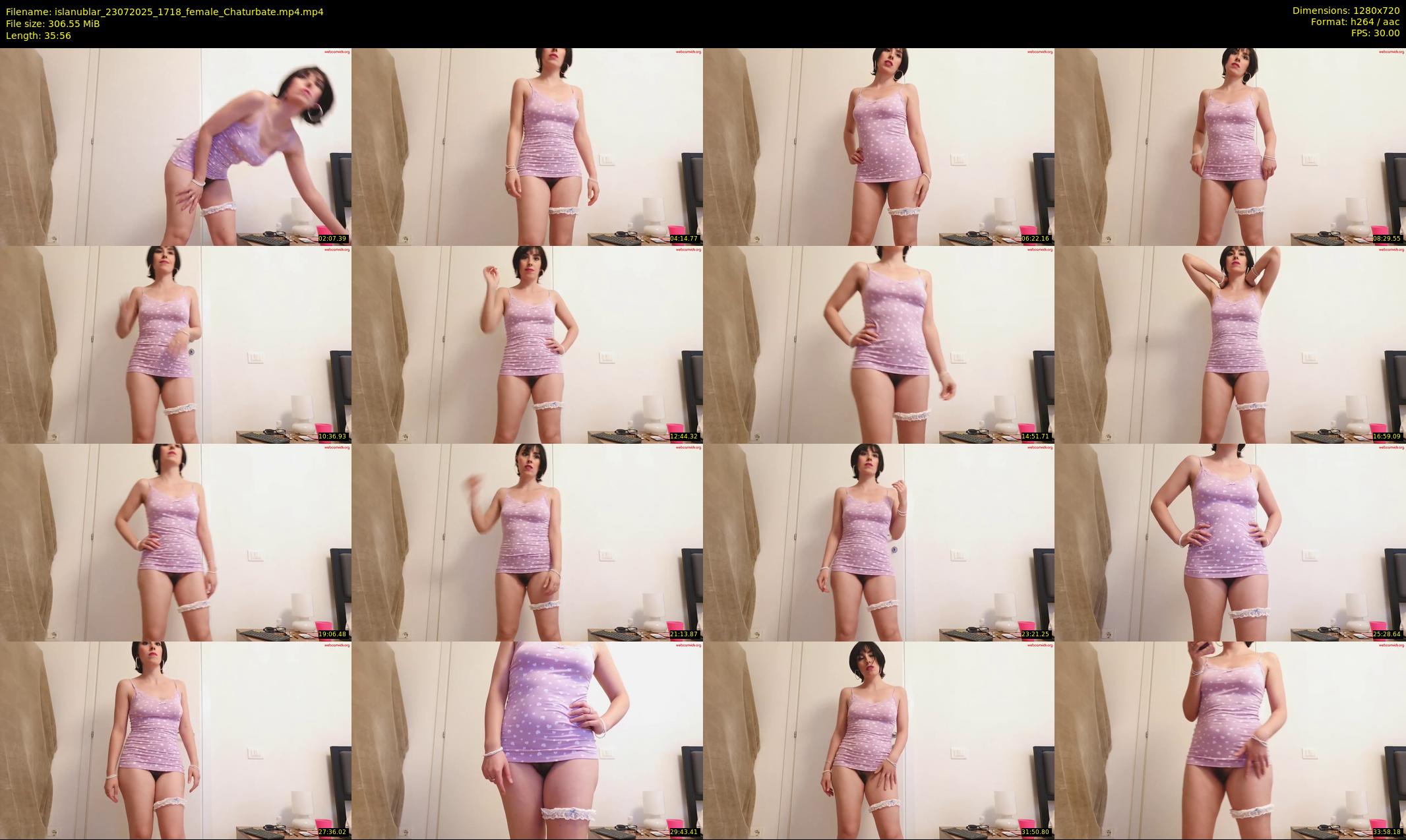 islanublar — 36 minute Chaturbate female cam show recording, 720p, Jul 23, 2025