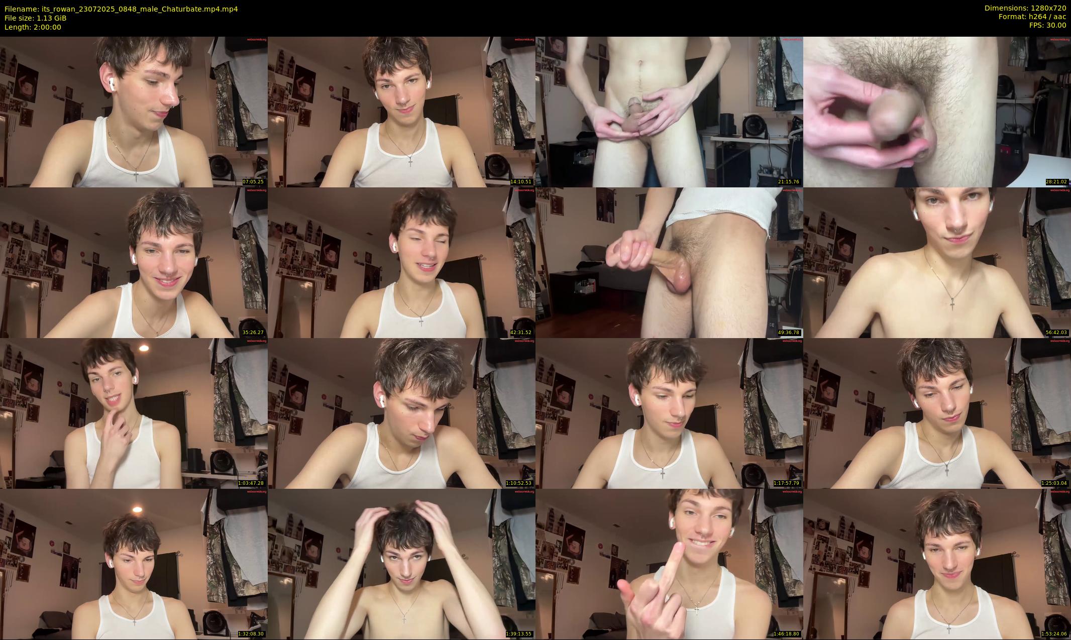its_rowan — 120 minute Chaturbate male cam show recording, 720p, Jul 23, 2025