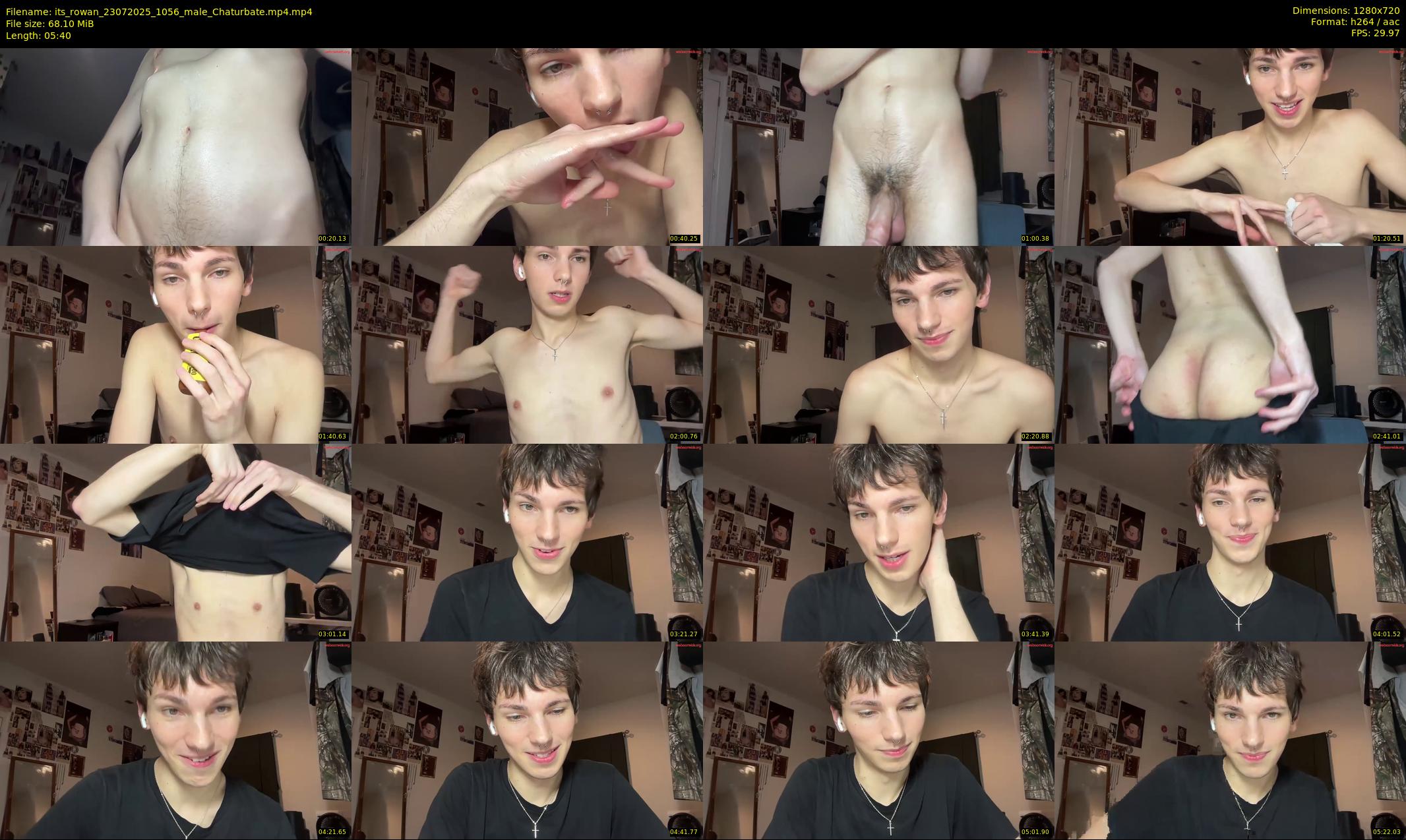 its_rowan — 6 minute Chaturbate male cam show recording, 720p, Jul 23, 2025