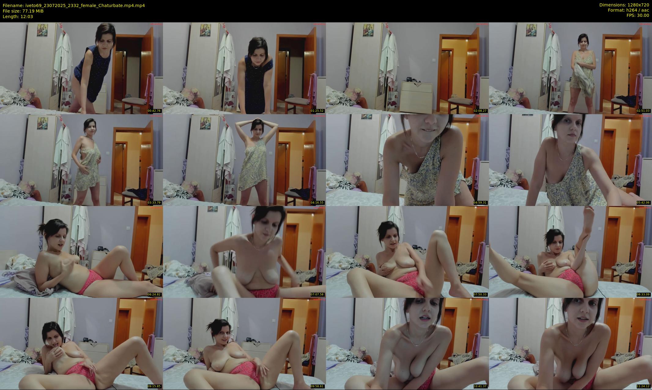 iveto69 — 13 minute Chaturbate female cam show recording, 720p, Jul 23, 2025