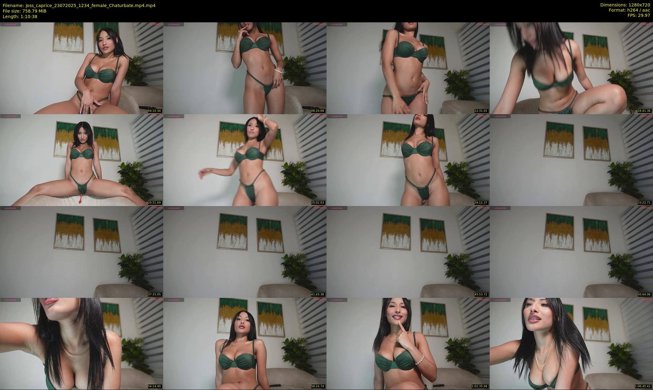 joss_caprice — 71 minute Chaturbate female cam show recording, 720p, Jul 23, 2025
