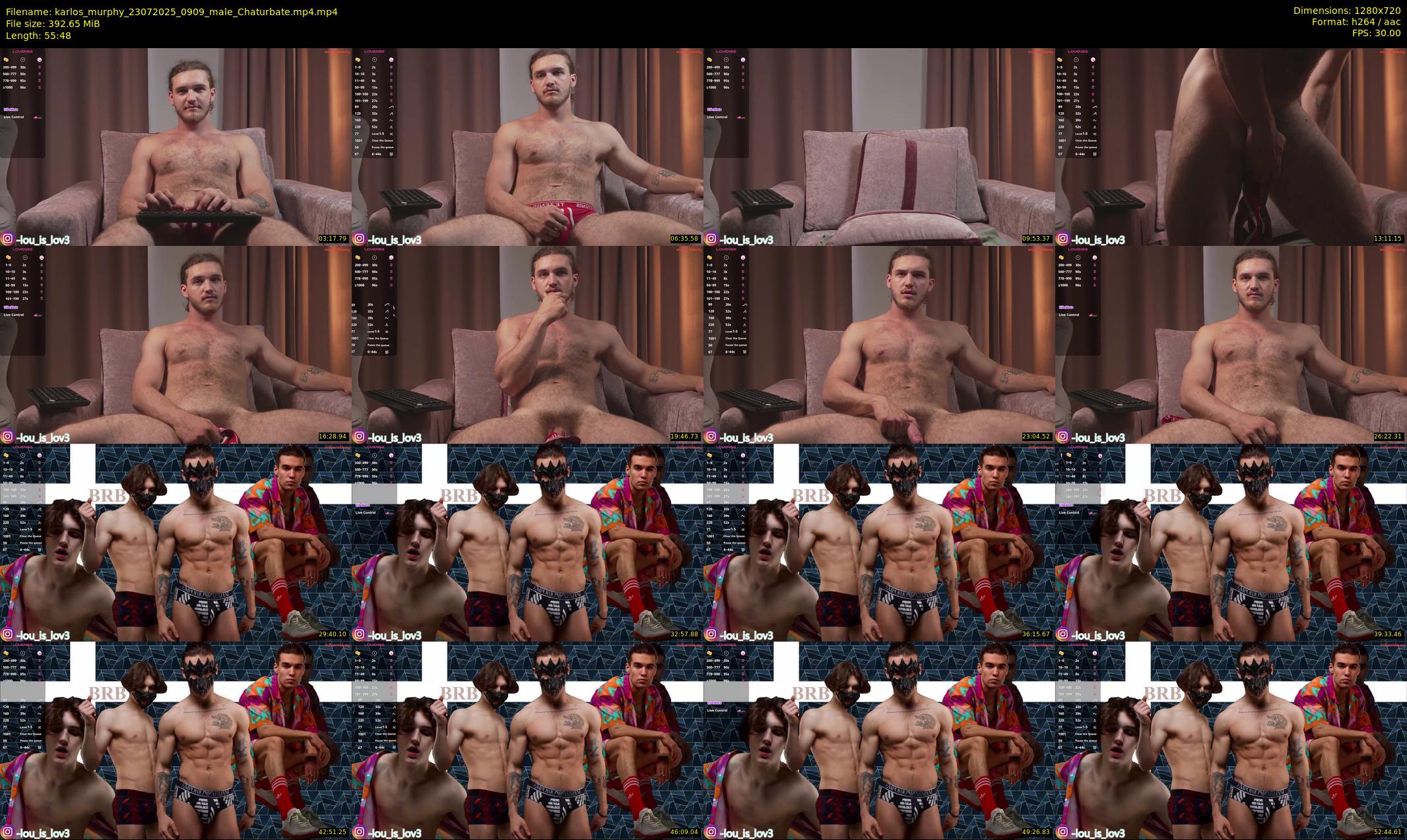 karlos_murphy — 56 minute Chaturbate male cam show recording, 720p, Jul 23, 2025