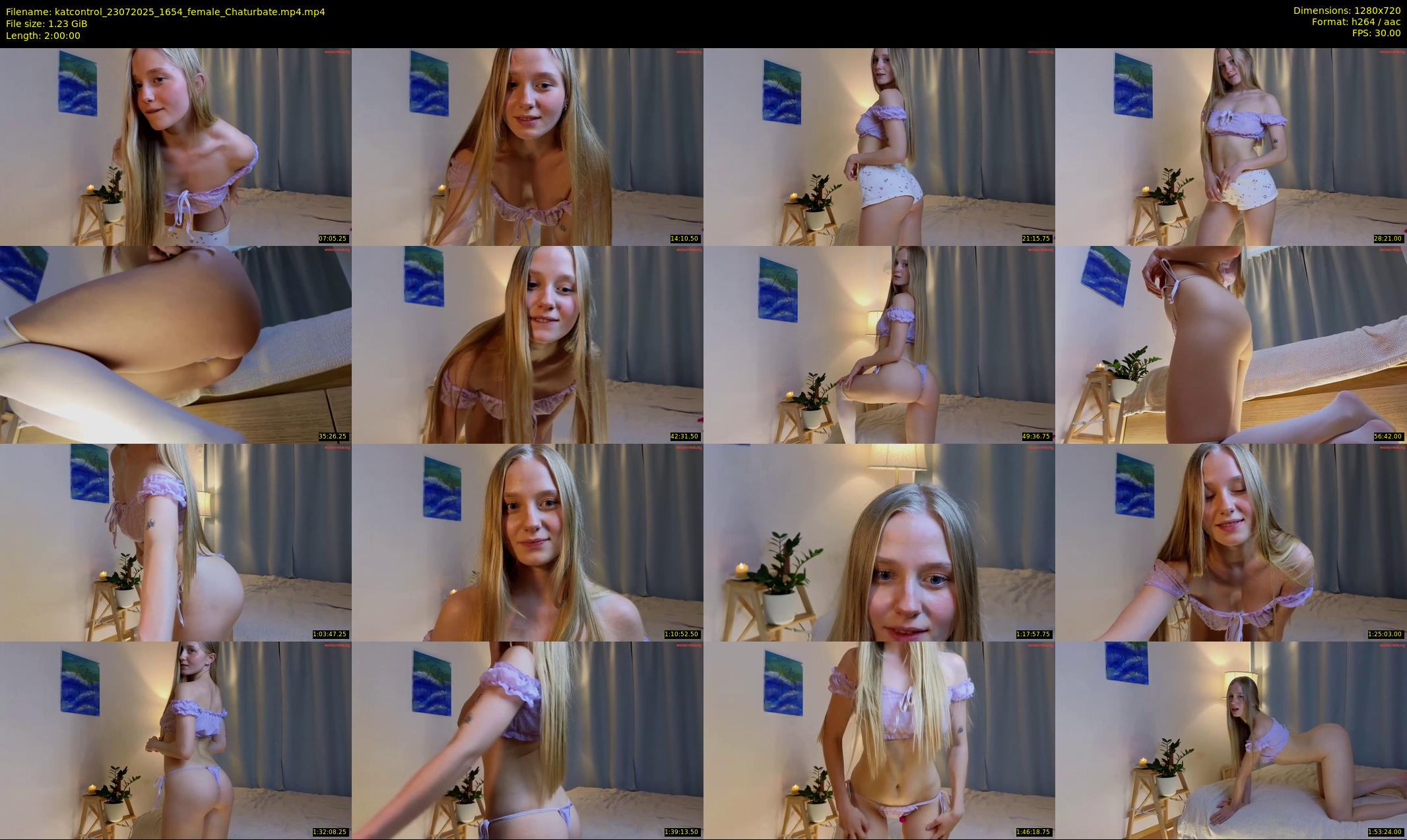 katcontrol — 120 minute Chaturbate female cam show recording, 720p, Jul 23, 2025