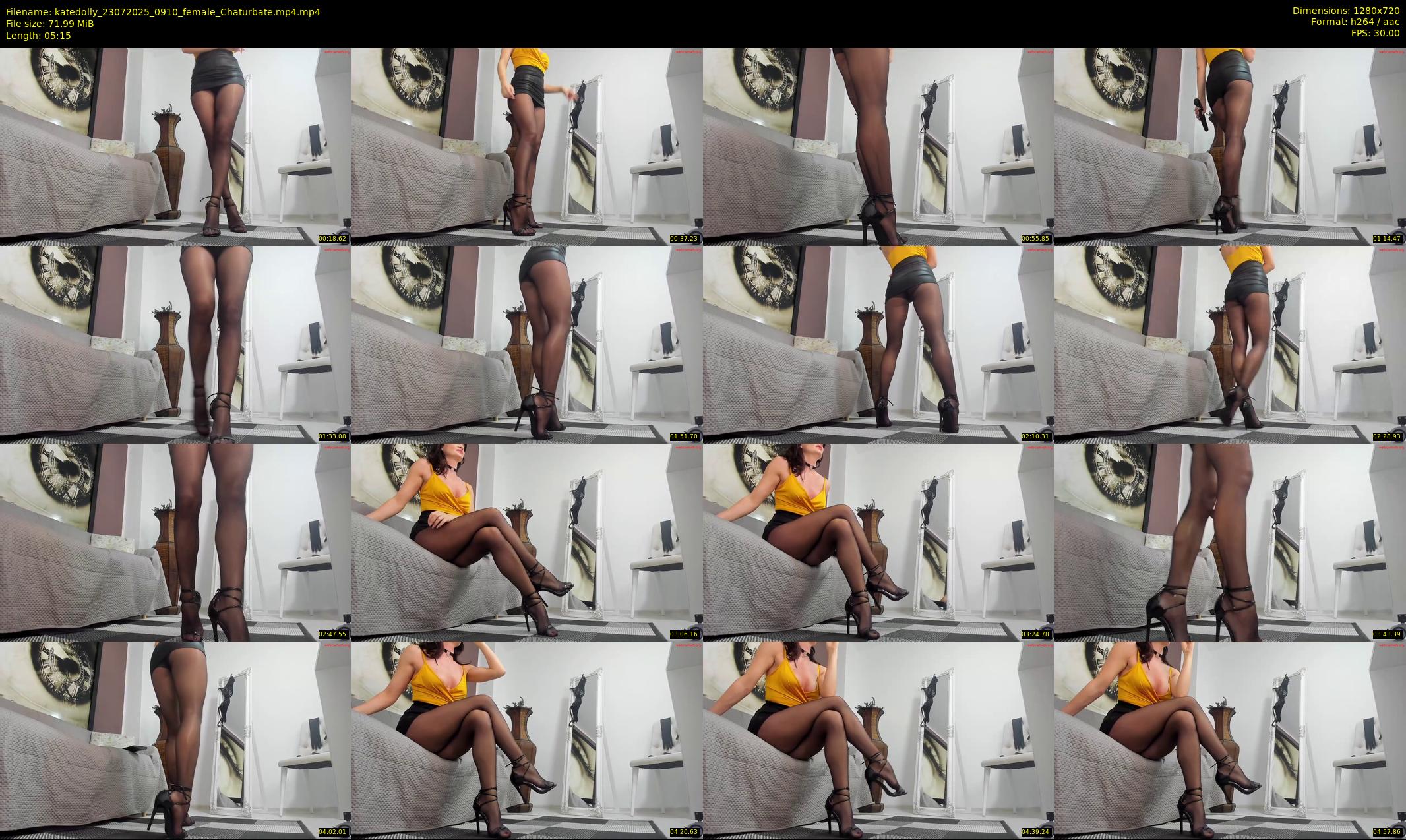 katedolly — 6 minute Chaturbate female cam show recording, 720p, Jul 23, 2025