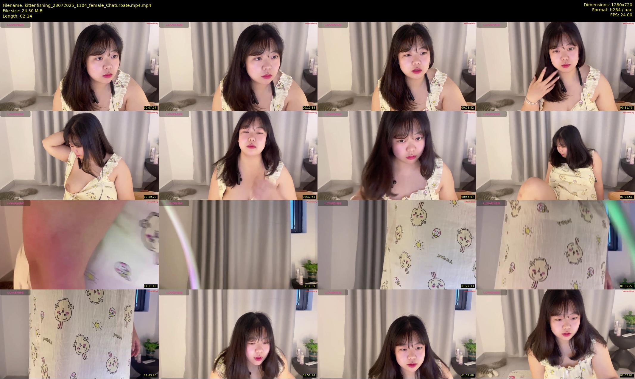 kittenfishing — 3 minute Chaturbate female cam show recording, 720p, Jul 23, 2025