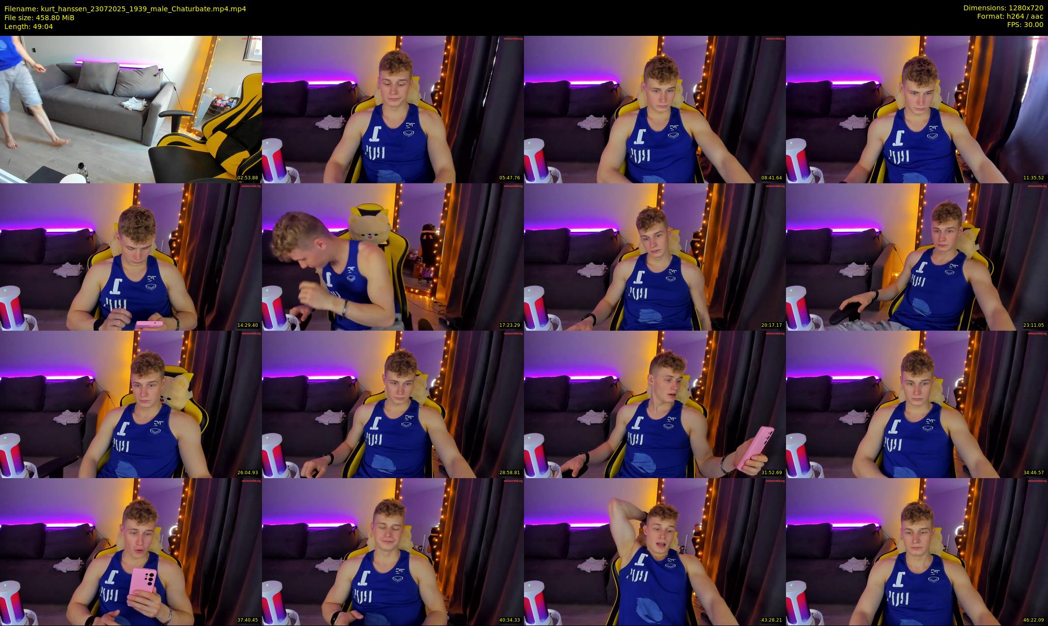 kurt_hanssen — 50 minute Chaturbate male cam show recording, 720p, Jul 23, 2025