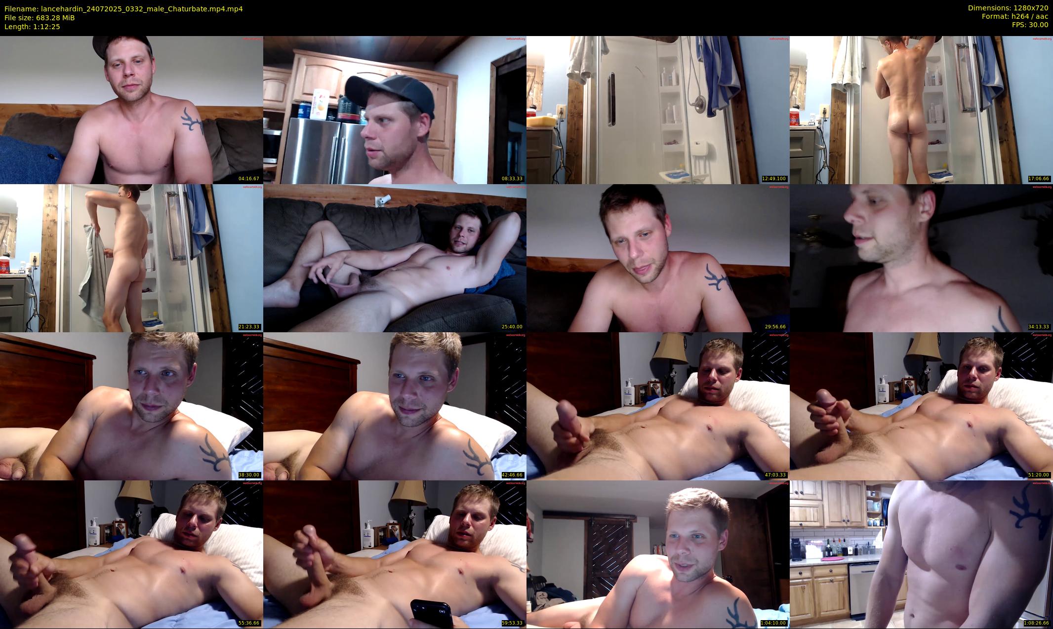lancehardin — 73 minute Chaturbate male cam show recording, 720p, Jul 24, 2025