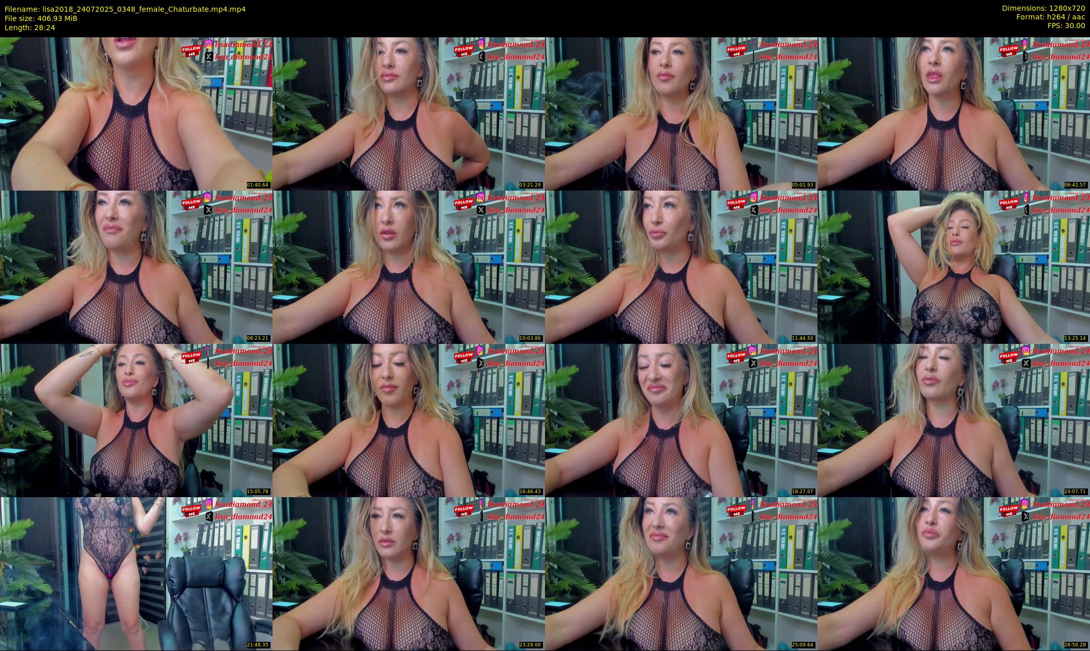 lisa2018 — 29 minute Chaturbate female cam show recording, 720p, Jul 24, 2025