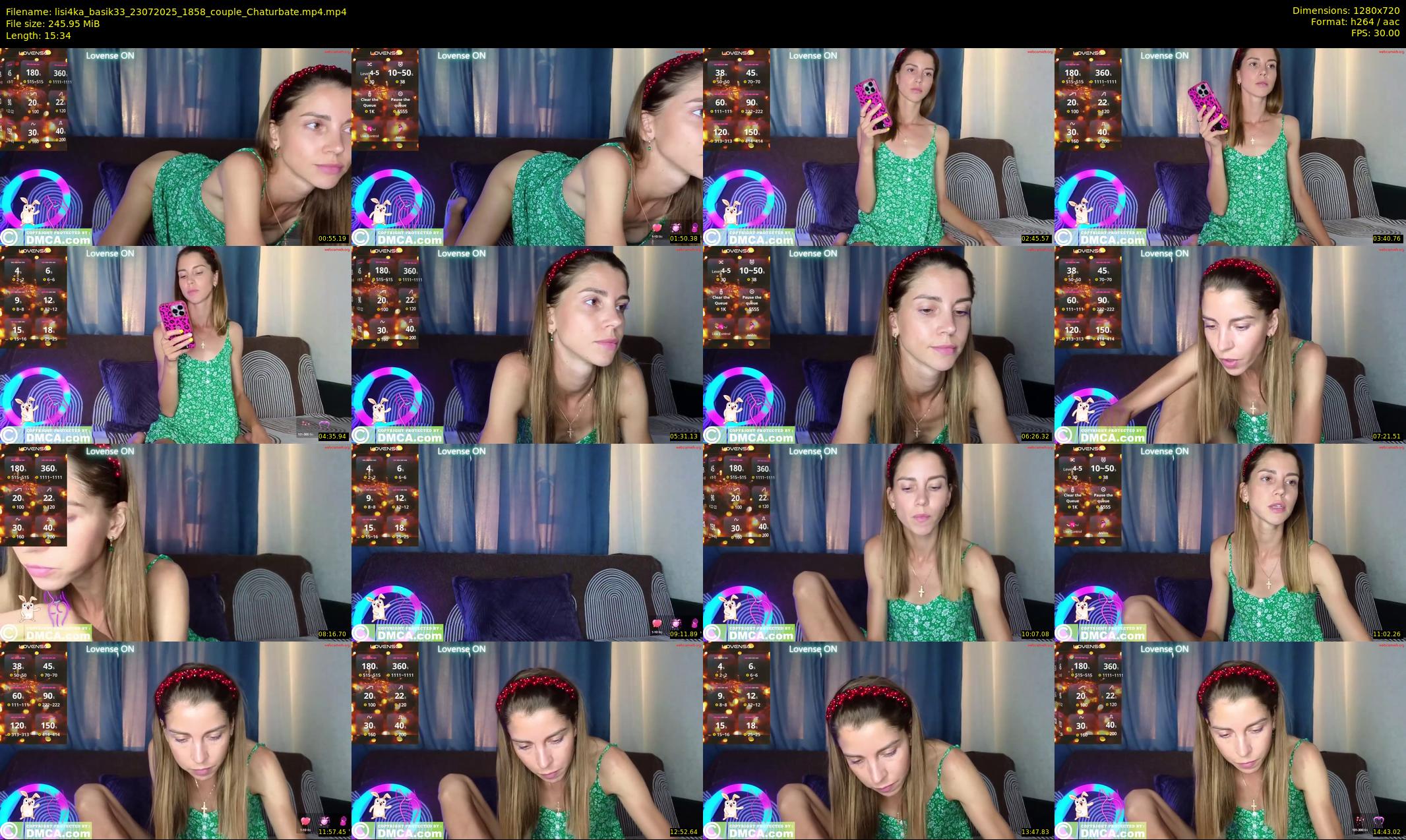lisi4ka_basik33 — 16 minute Chaturbate couple cam show recording, 720p, Jul 23, 2025