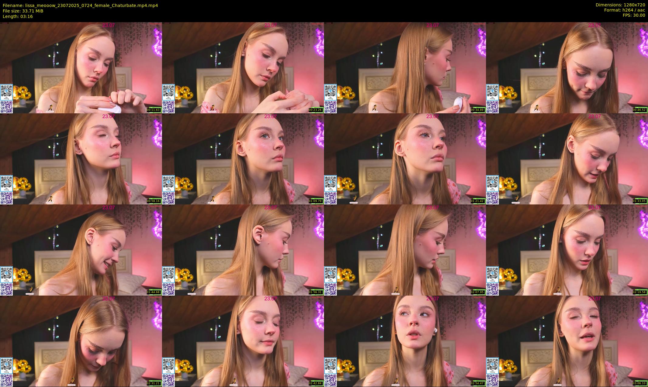 lissa_meooow — 4 minute Chaturbate female cam show recording, 720p, Jul 23, 2025