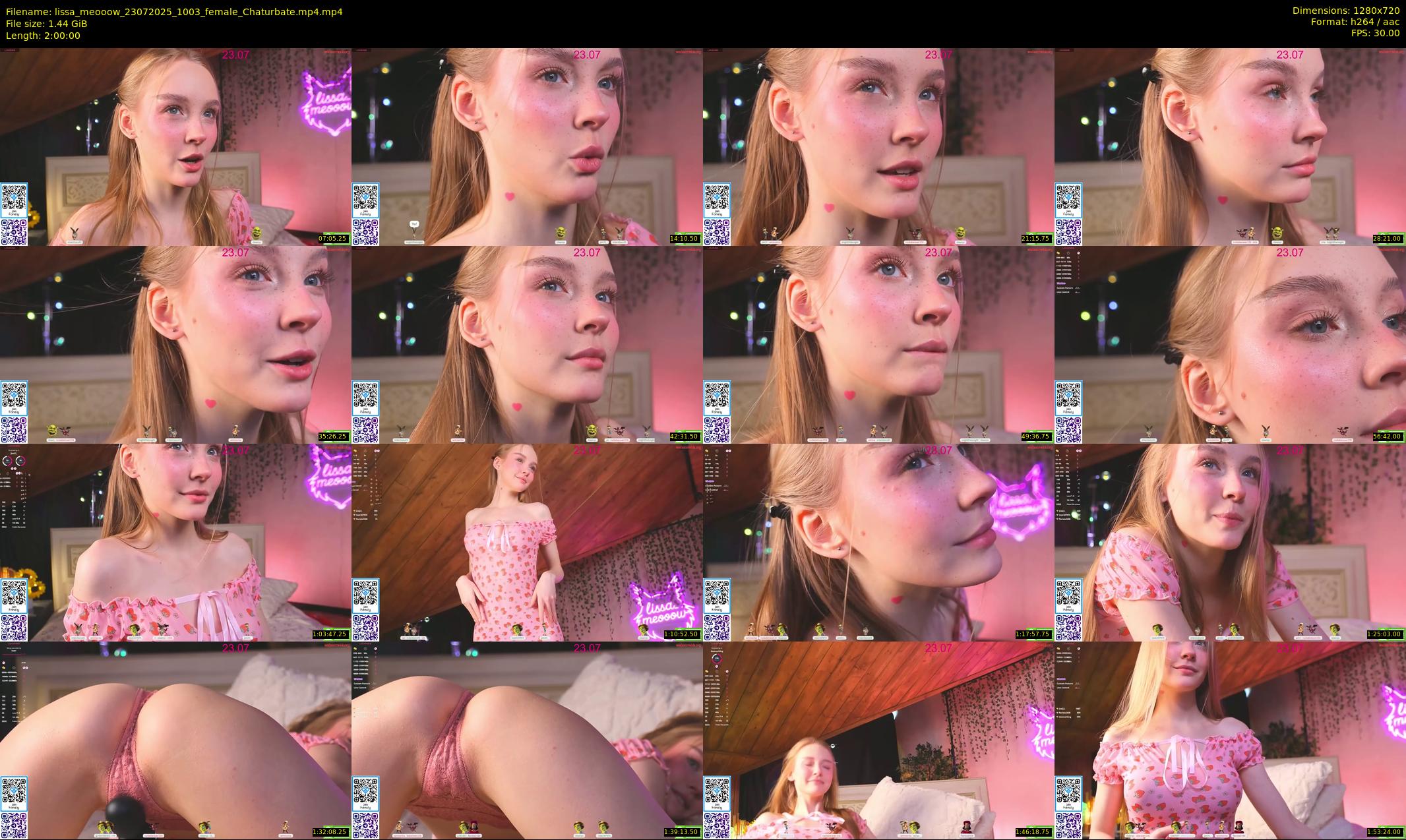 lissa_meooow — 120 minute Chaturbate female cam show recording, 720p, Jul 23, 2025