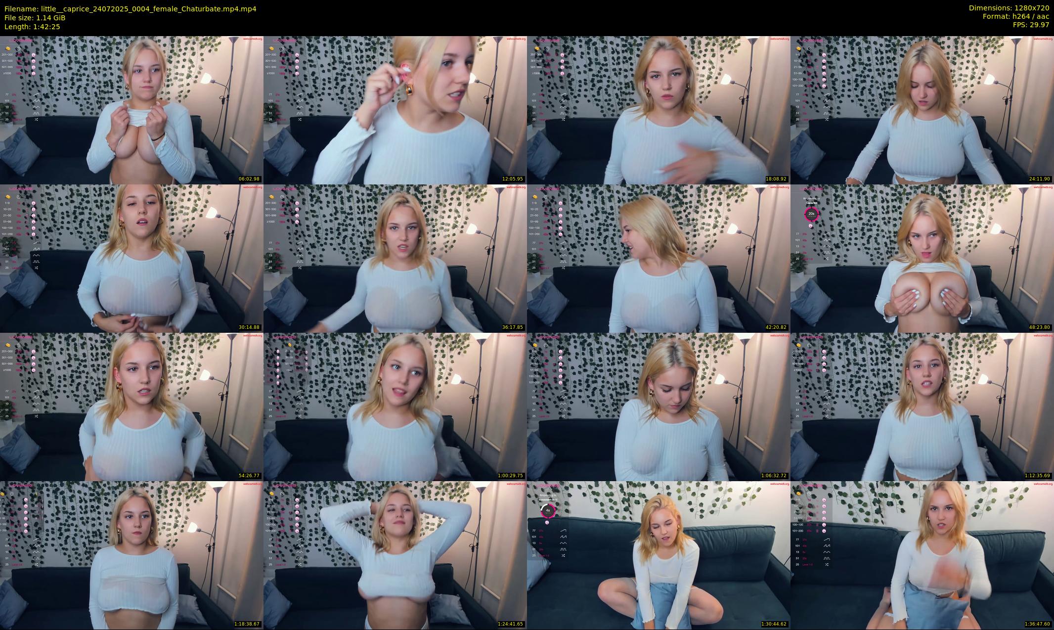 little__caprice — 103 minute Chaturbate female cam show recording, 720p, Jul 24, 2025