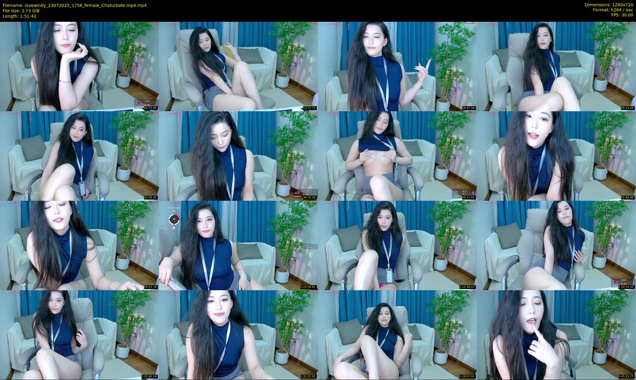 lovewindy — 112 minute Chaturbate female cam show recording, 720p, Jul 23, 2025