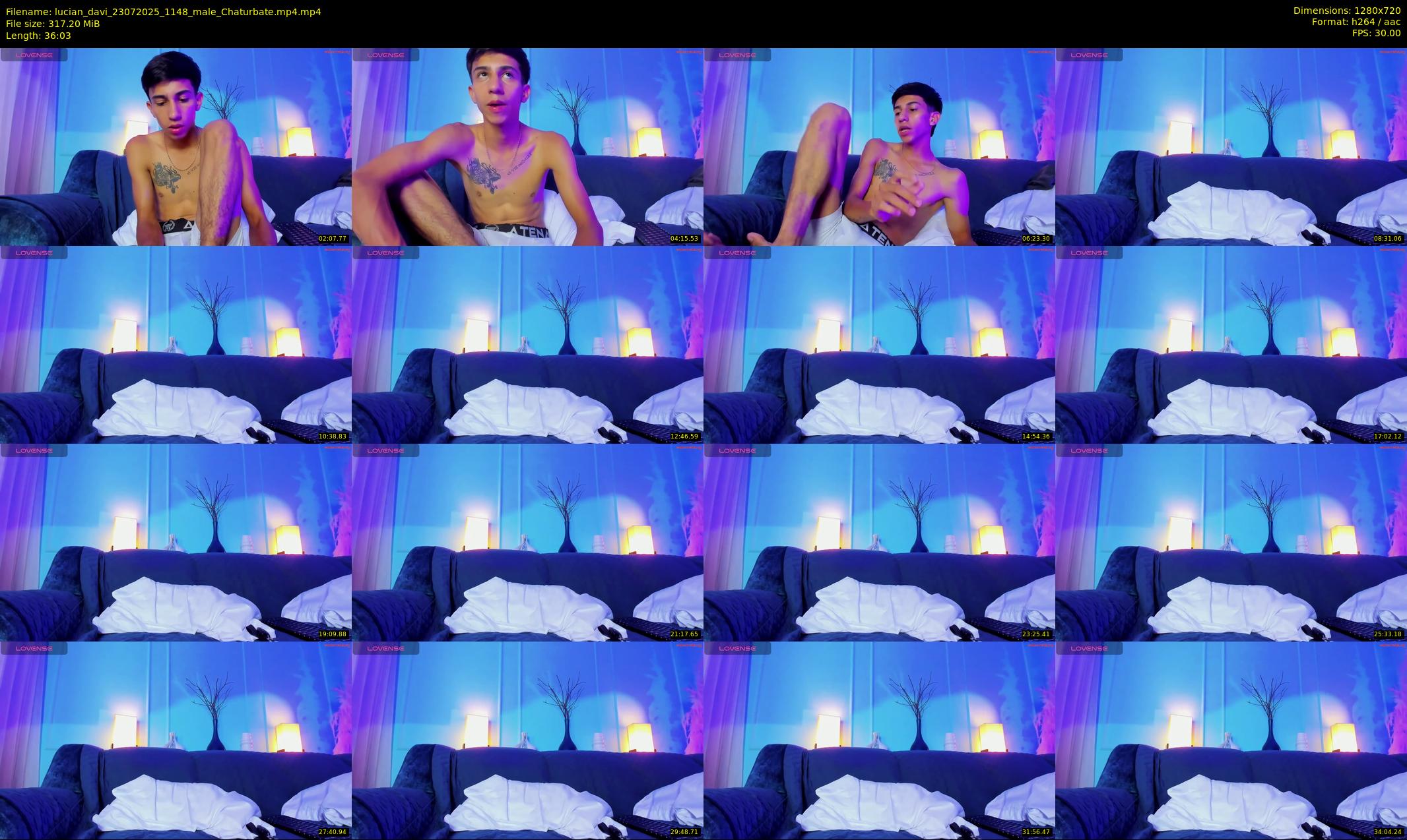 lucian_davi — 37 minute Chaturbate male cam show recording, 720p, Jul 23, 2025