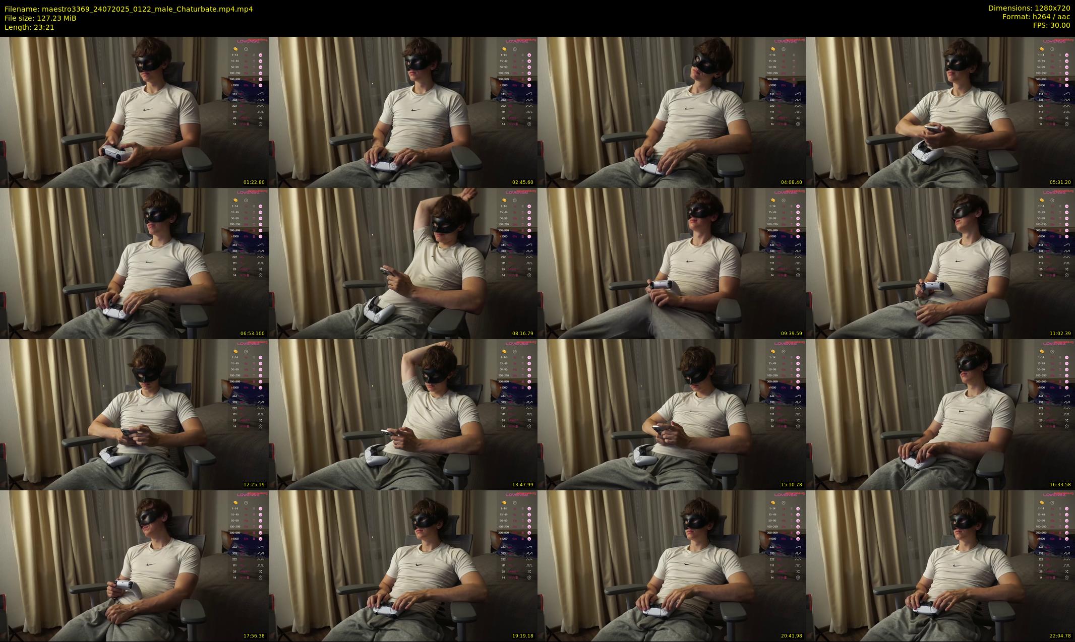 maestro3369 — 24 minute Chaturbate male cam show recording, 720p, Jul 24, 2025