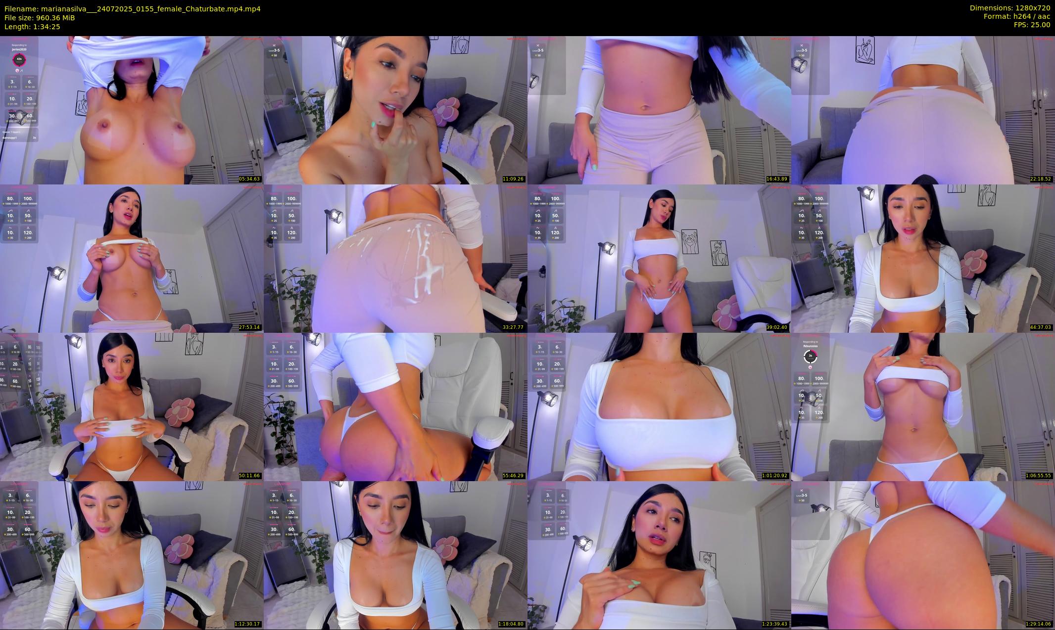marianasilva__ — 95 minute Chaturbate female cam show recording, 720p, Jul 24, 2025