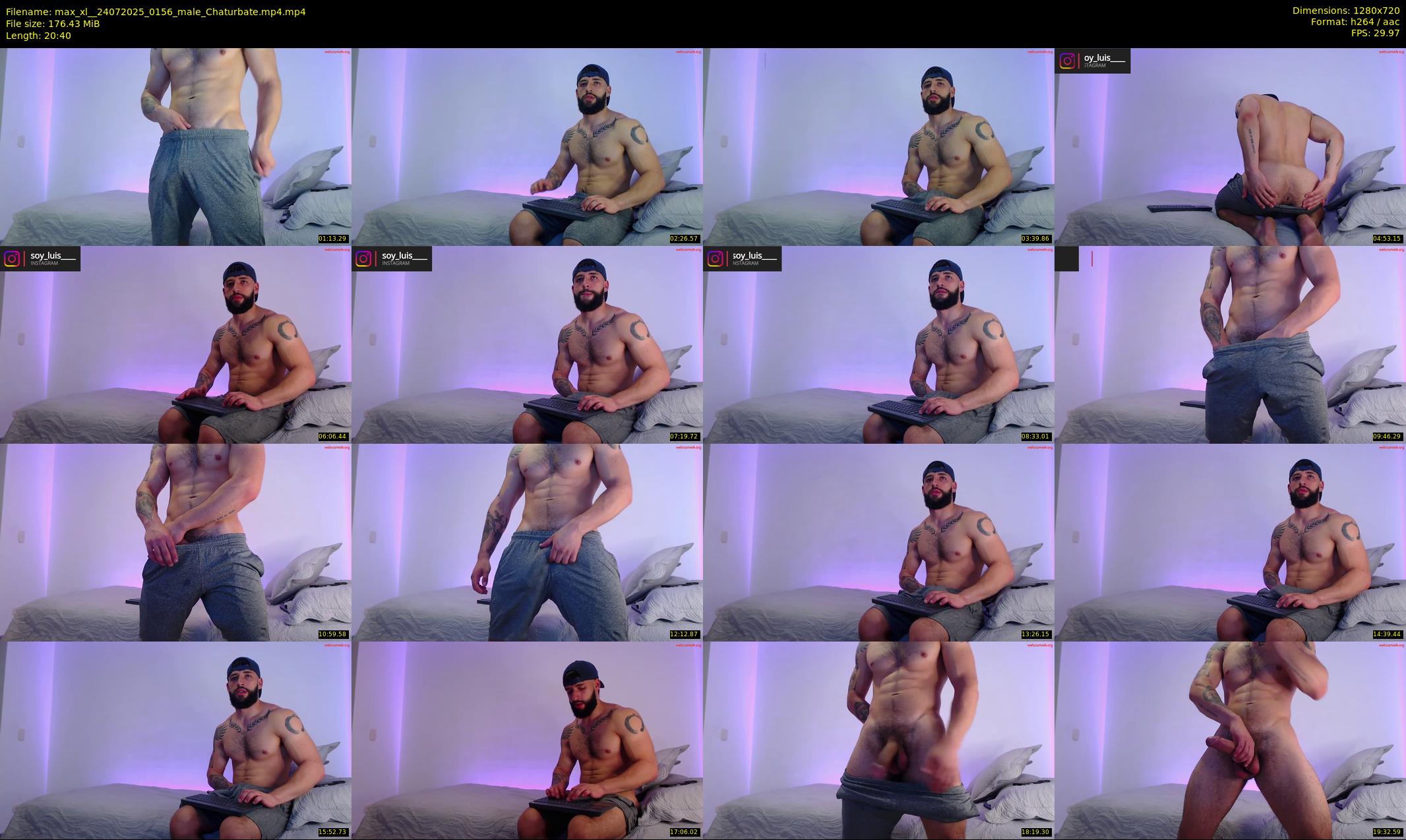 max_xl_ — 21 minute Chaturbate male cam show recording, 720p, Jul 24, 2025