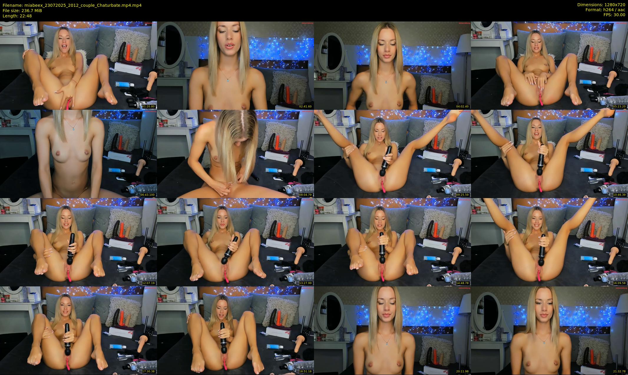 miabeex — 23 minute Chaturbate female cam show recording, 720p, Jul 23, 2025