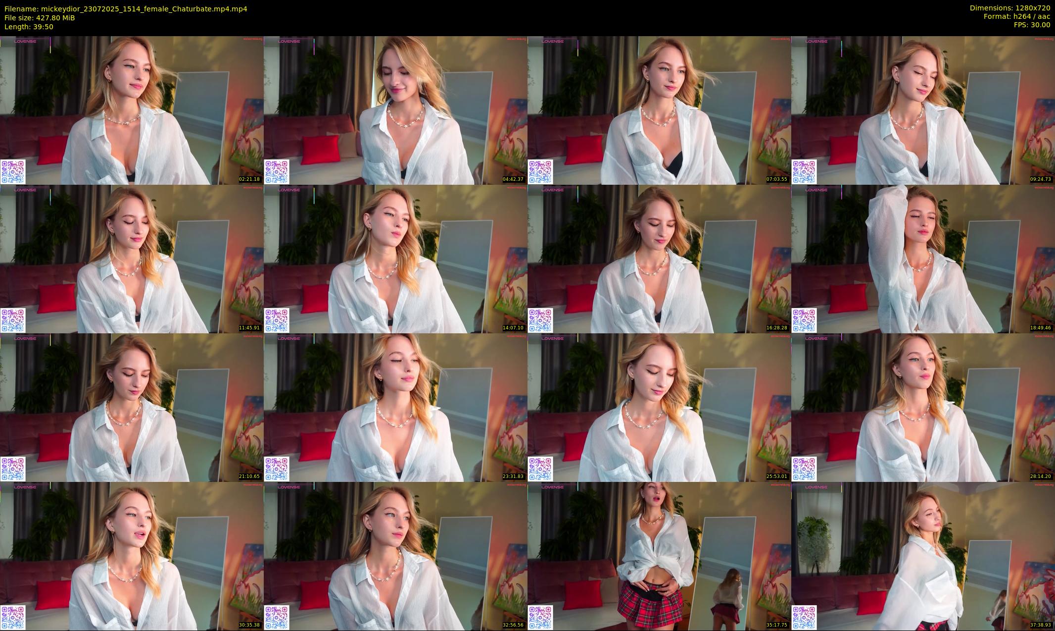 mickeydior — 40 minute Chaturbate female cam show recording, 720p, Jul 23, 2025
