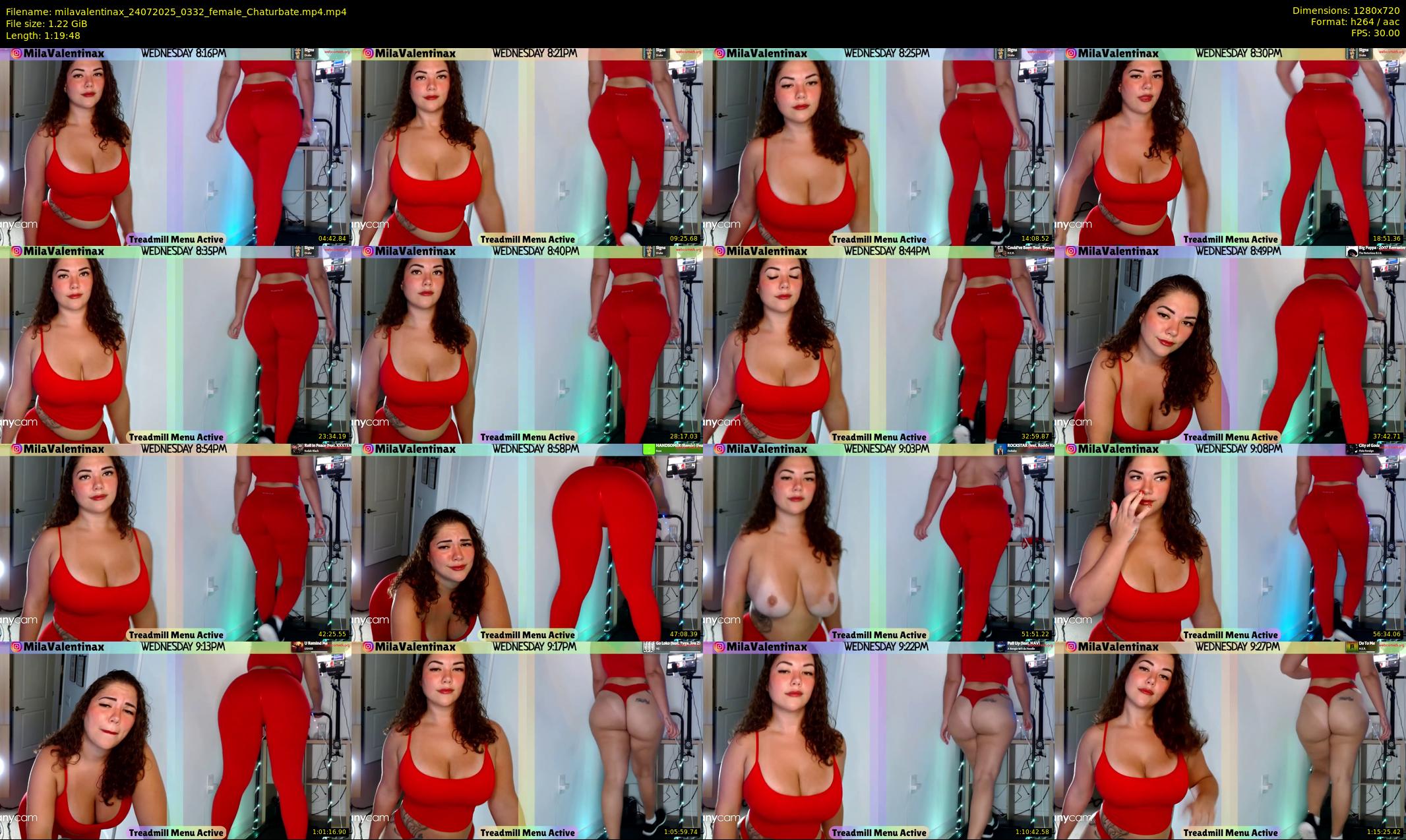 milavalentinax — 80 minute Chaturbate female cam show recording, 720p, Jul 24, 2025