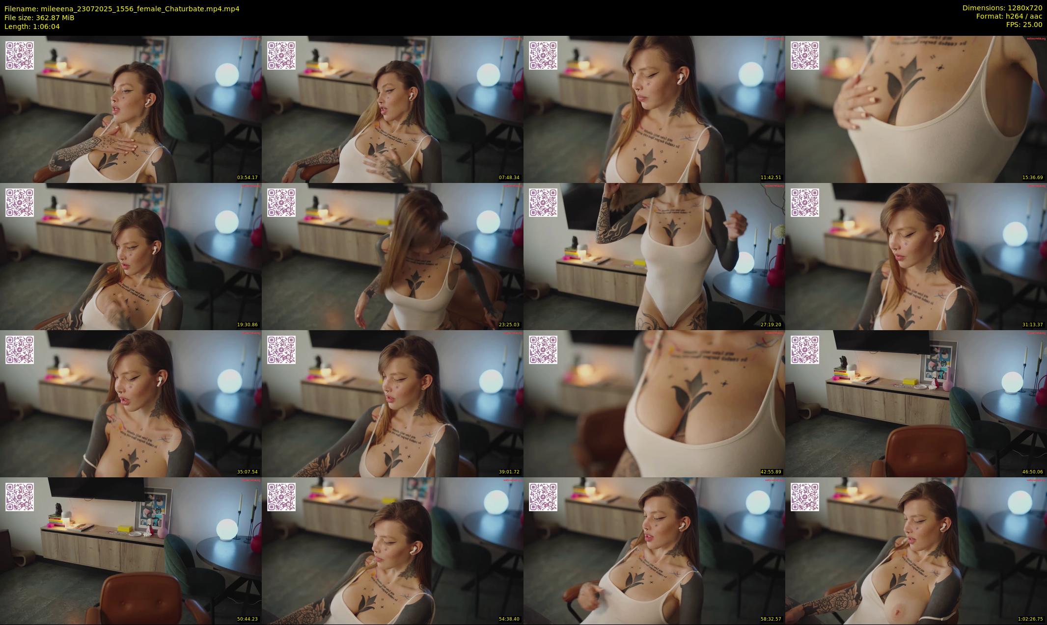 mileeena — 67 minute Chaturbate female cam show recording, 720p, Jul 23, 2025