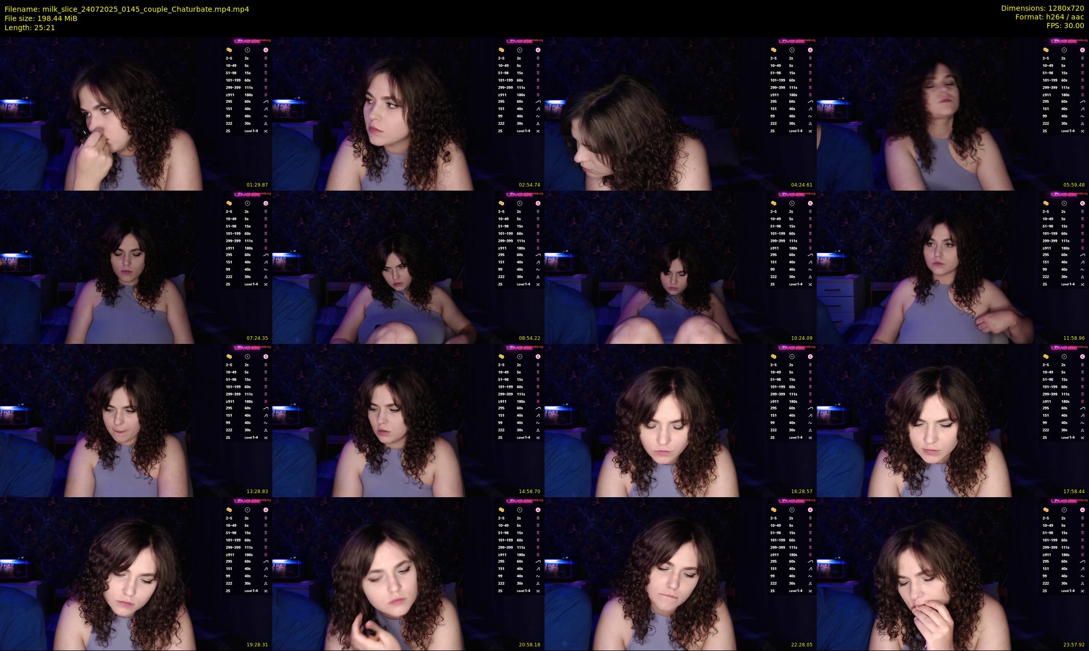 milk_slice — 26 minute Chaturbate couple cam show recording, 720p, Jul 24, 2025