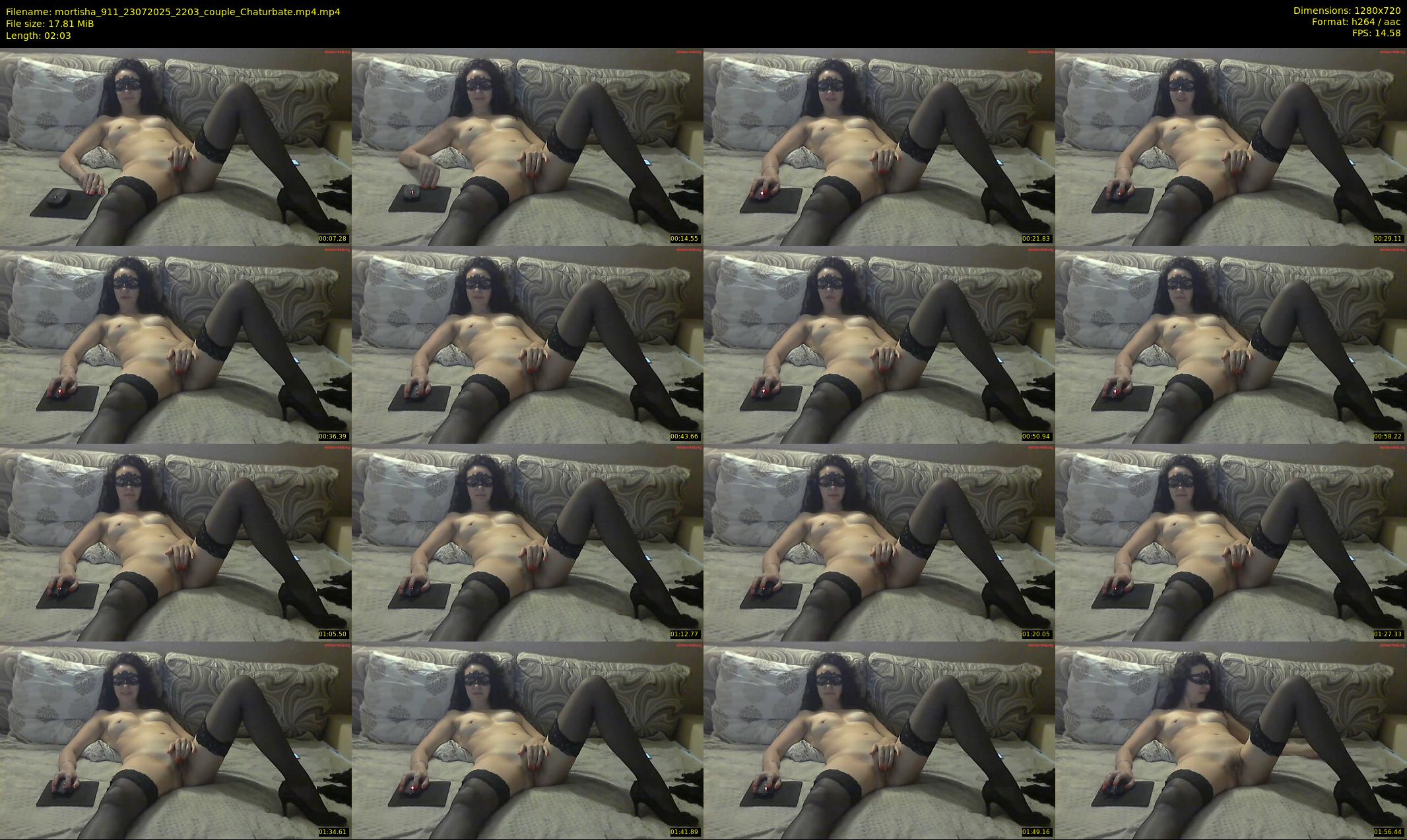 mortisha_911 — 3 minute Chaturbate couple cam show recording, 720p, Jul 23, 2025