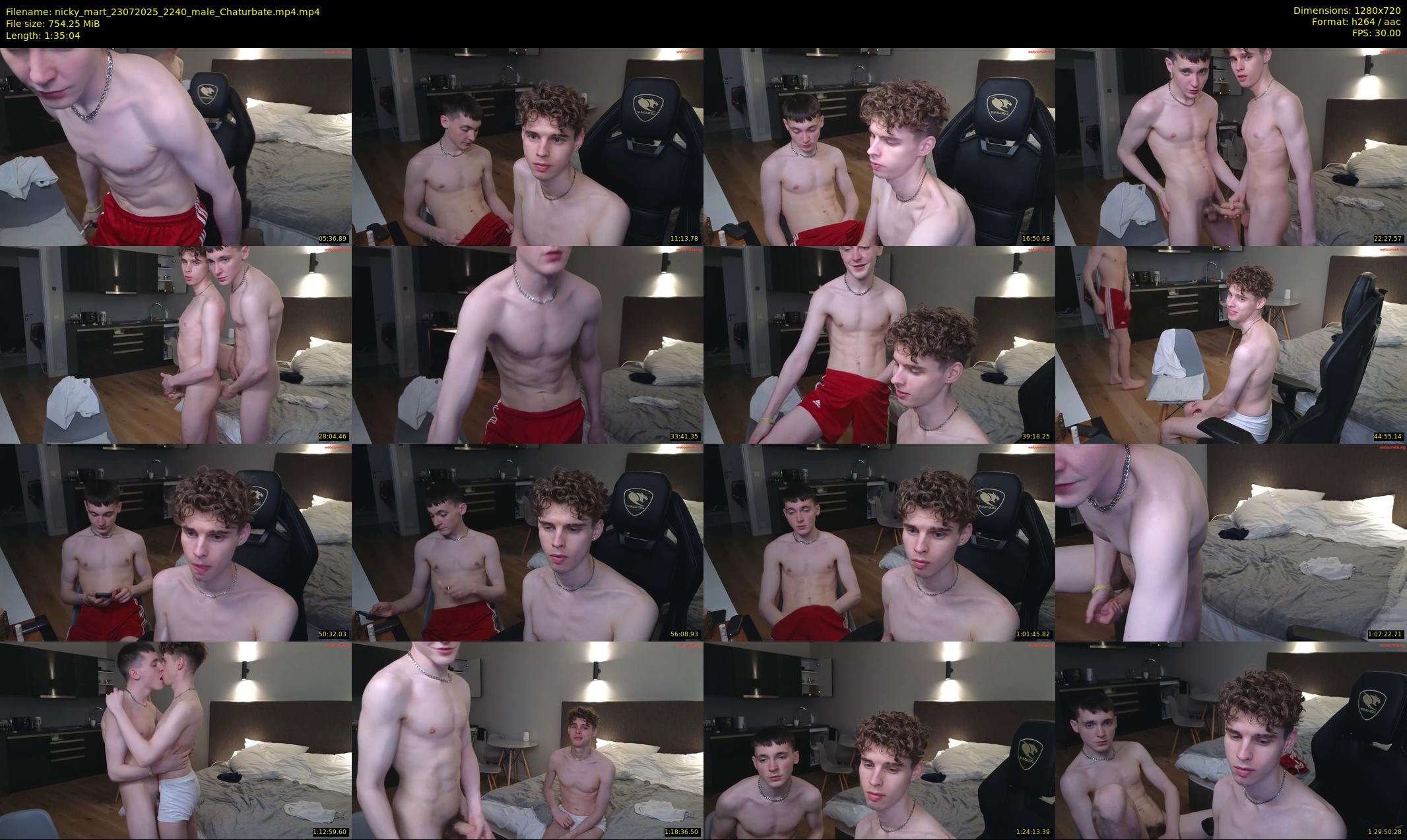nicky_mart — 96 minute Chaturbate male cam show recording, 720p, Jul 23, 2025