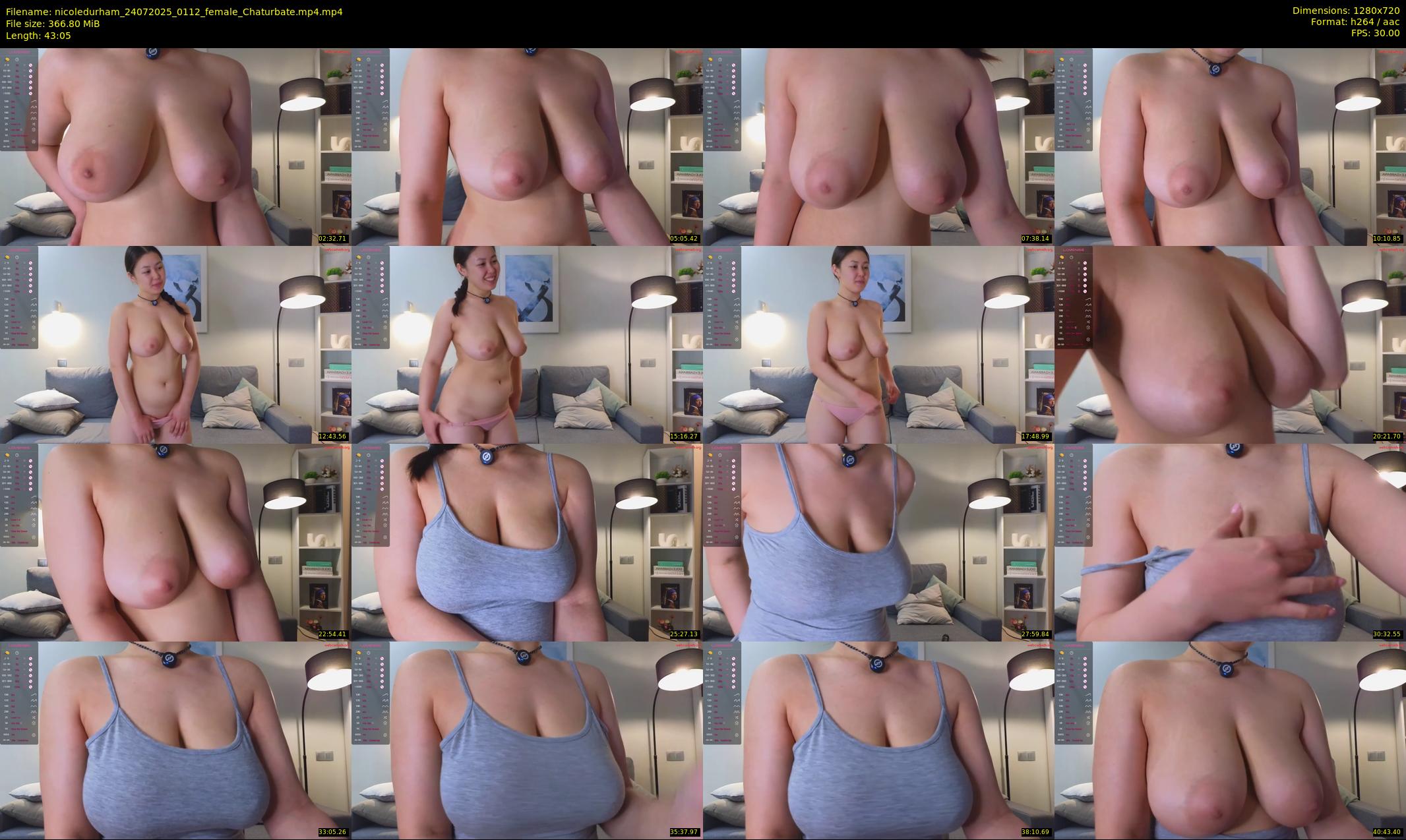 nicoledurham — 44 minute Chaturbate female cam show recording, 720p, Jul 24, 2025
