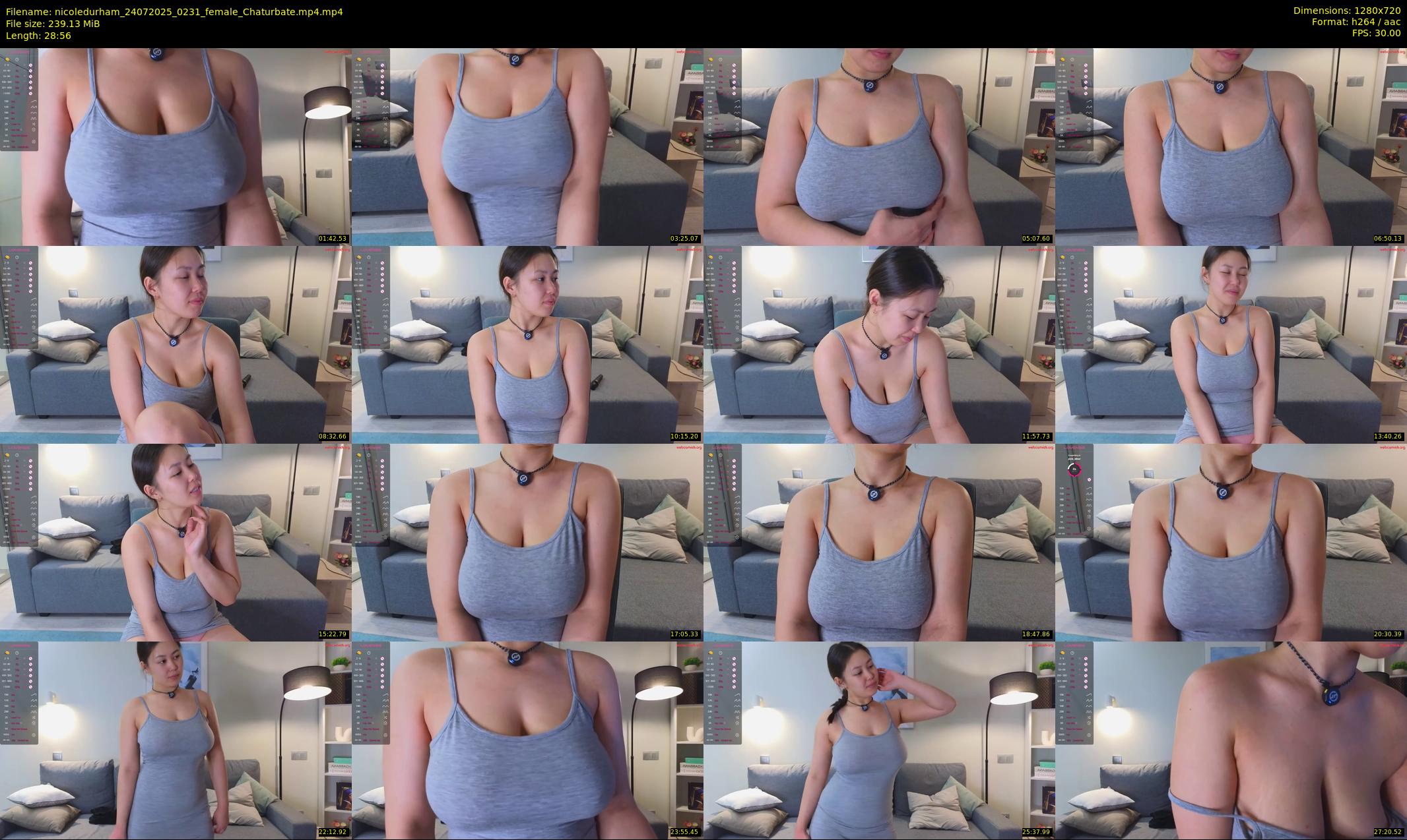 nicoledurham — 29 minute Chaturbate female cam show recording, 720p, Jul 24, 2025