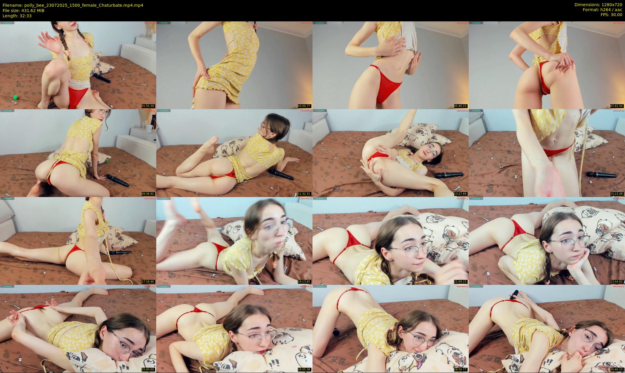 polly_bee — 33 minute Chaturbate female cam show recording, 720p, Jul 23, 2025