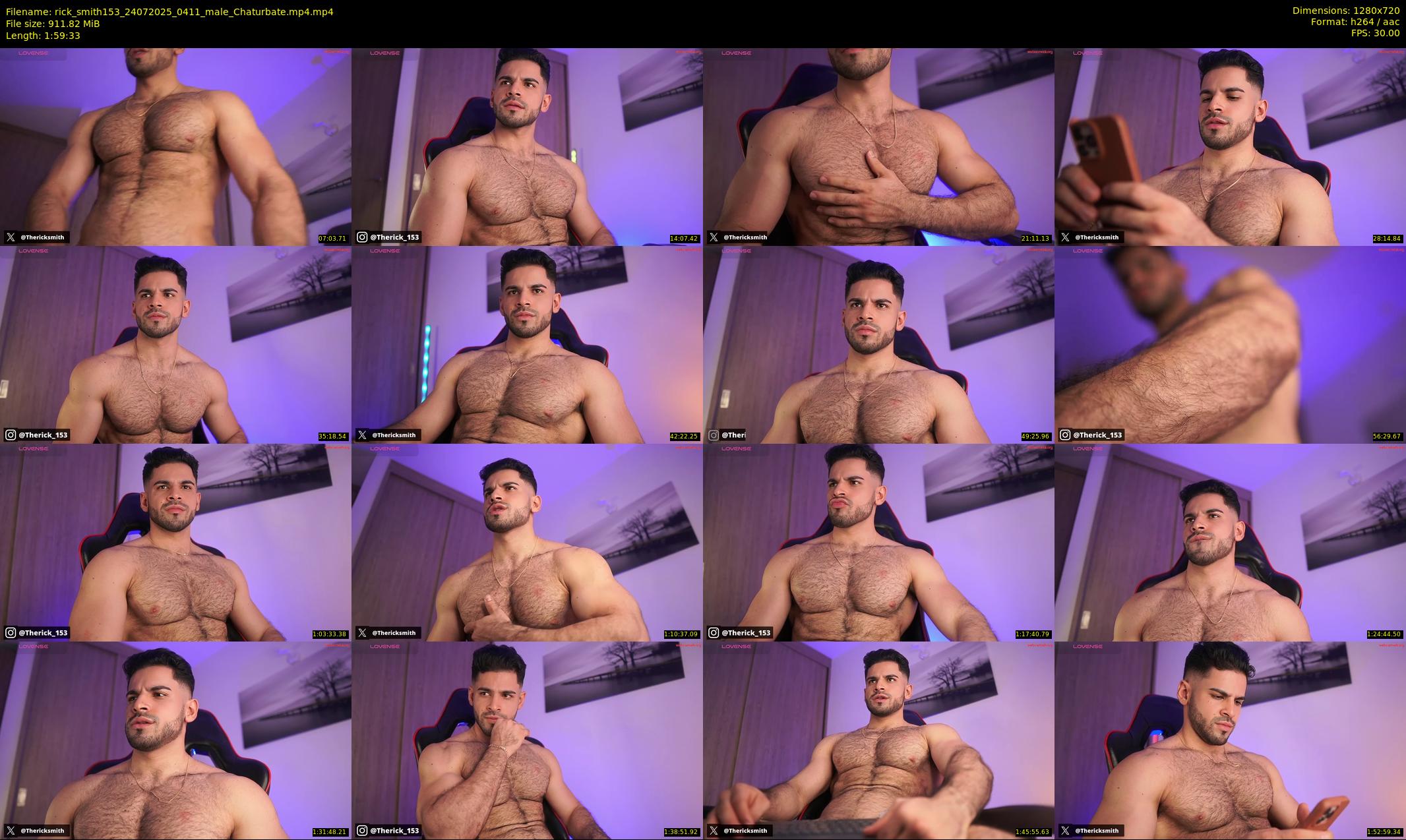 rick_smith153 — 120 minute Chaturbate male cam show recording, 720p, Jul 24, 2025