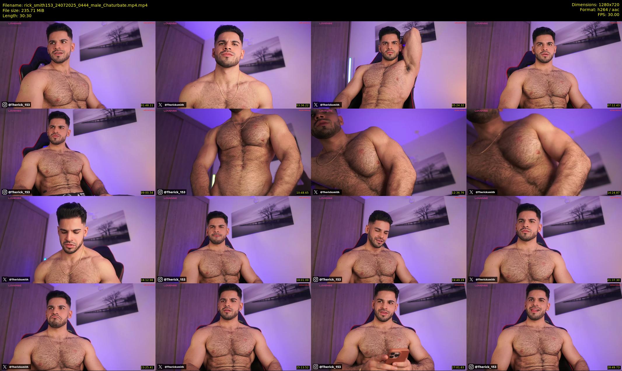 rick_smith153 — 31 minute Chaturbate male cam show recording, 720p, Jul 24, 2025