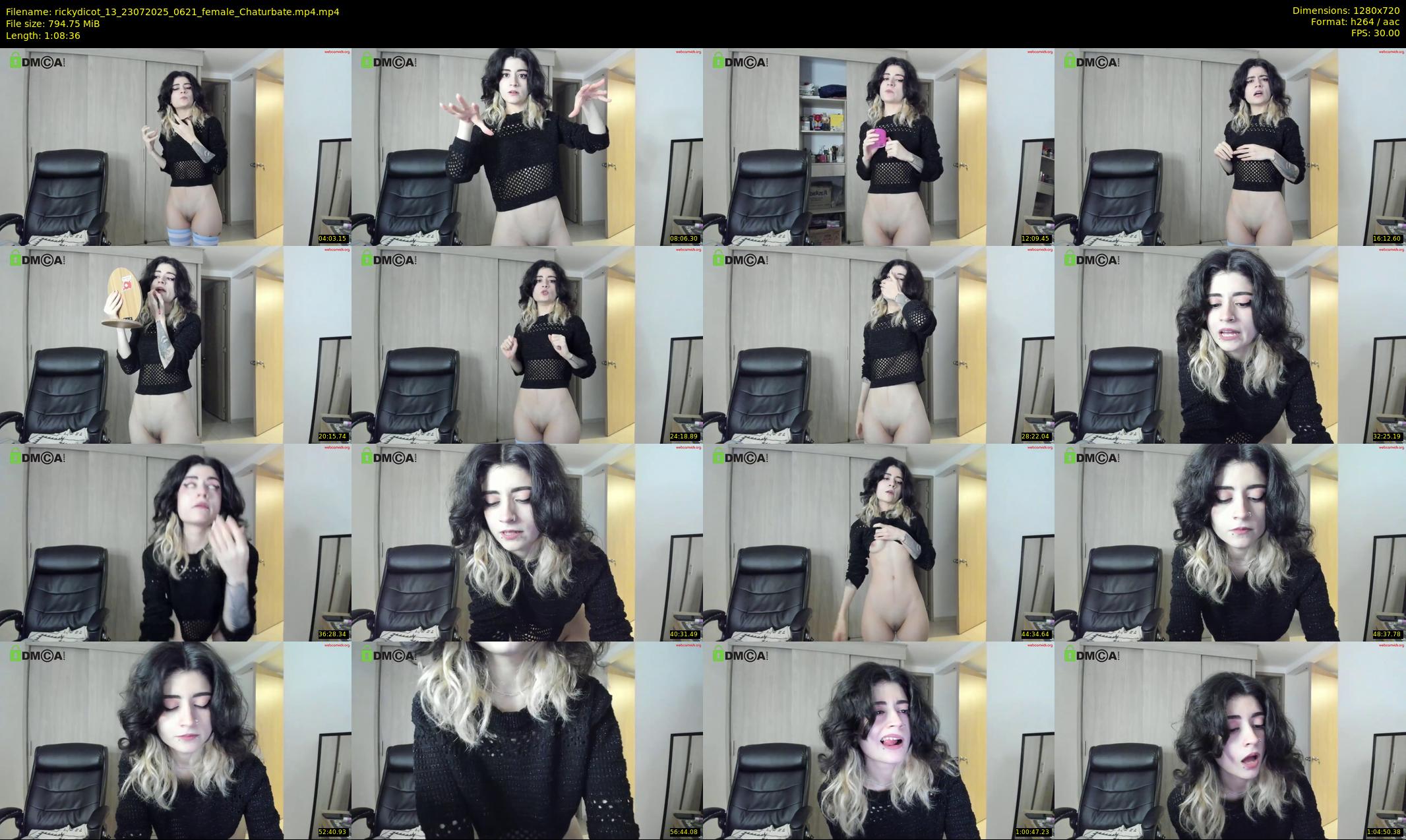 rickydicot_13 — 69 minute Chaturbate female cam show recording, 720p, Jul 23, 2025